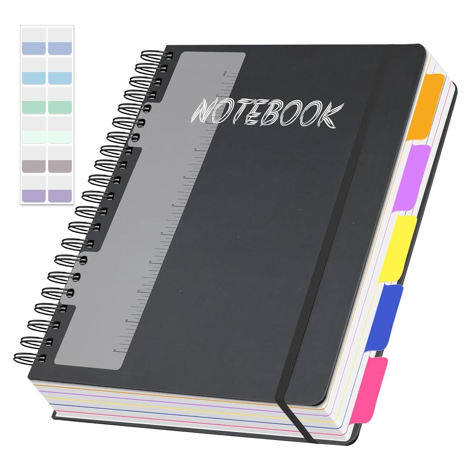 Cuaderno Ouzoustate 5 Materias A4 300 Páginas Reglas Universitarias