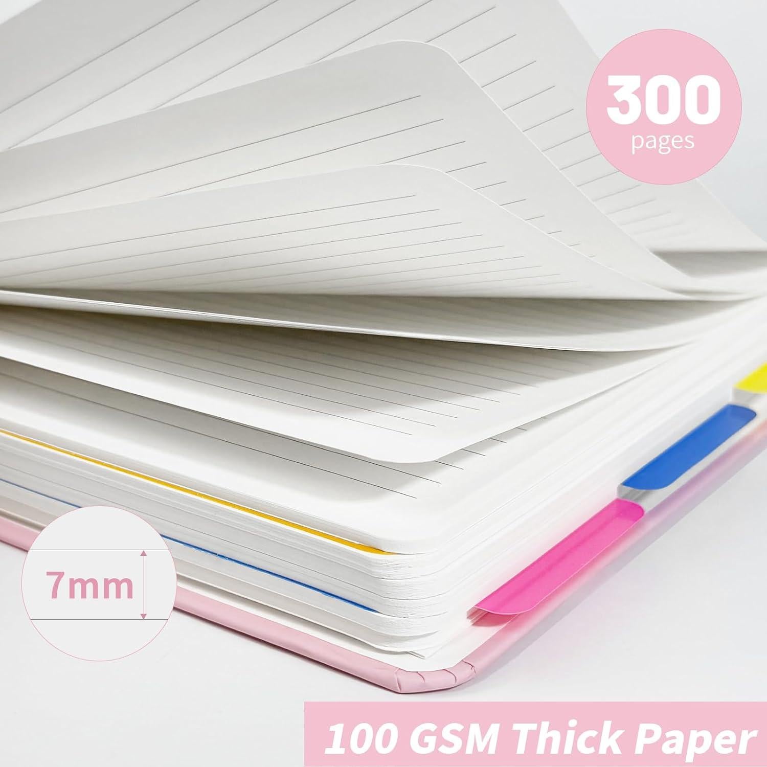 Cuaderno Ouzoustate 5 Materias A4 300 Páginas Reglas Universitarias