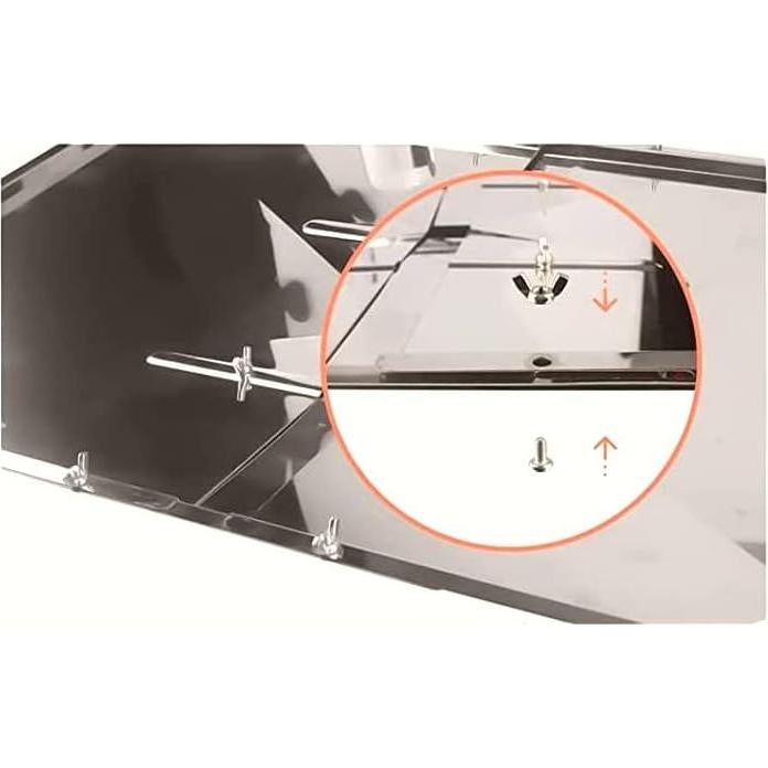 Juego de Bandejas de Grasa Outdoor Bazaar 40.64-49.53 cm