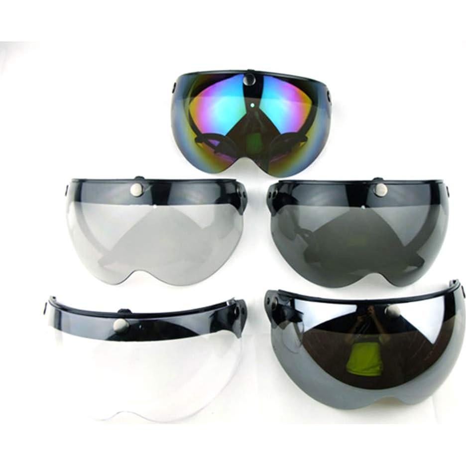 Visera Universal WANCAR para Casco Abierto Estilo Piloto