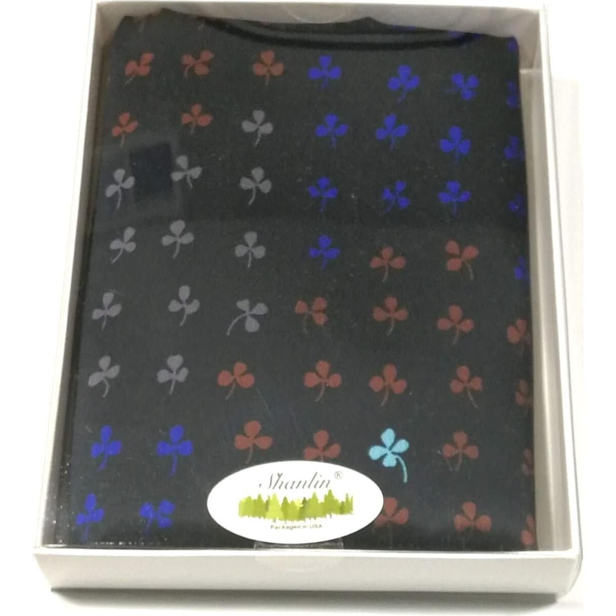 Bufanda de doble capa Shanlin para hombre en seda imitación