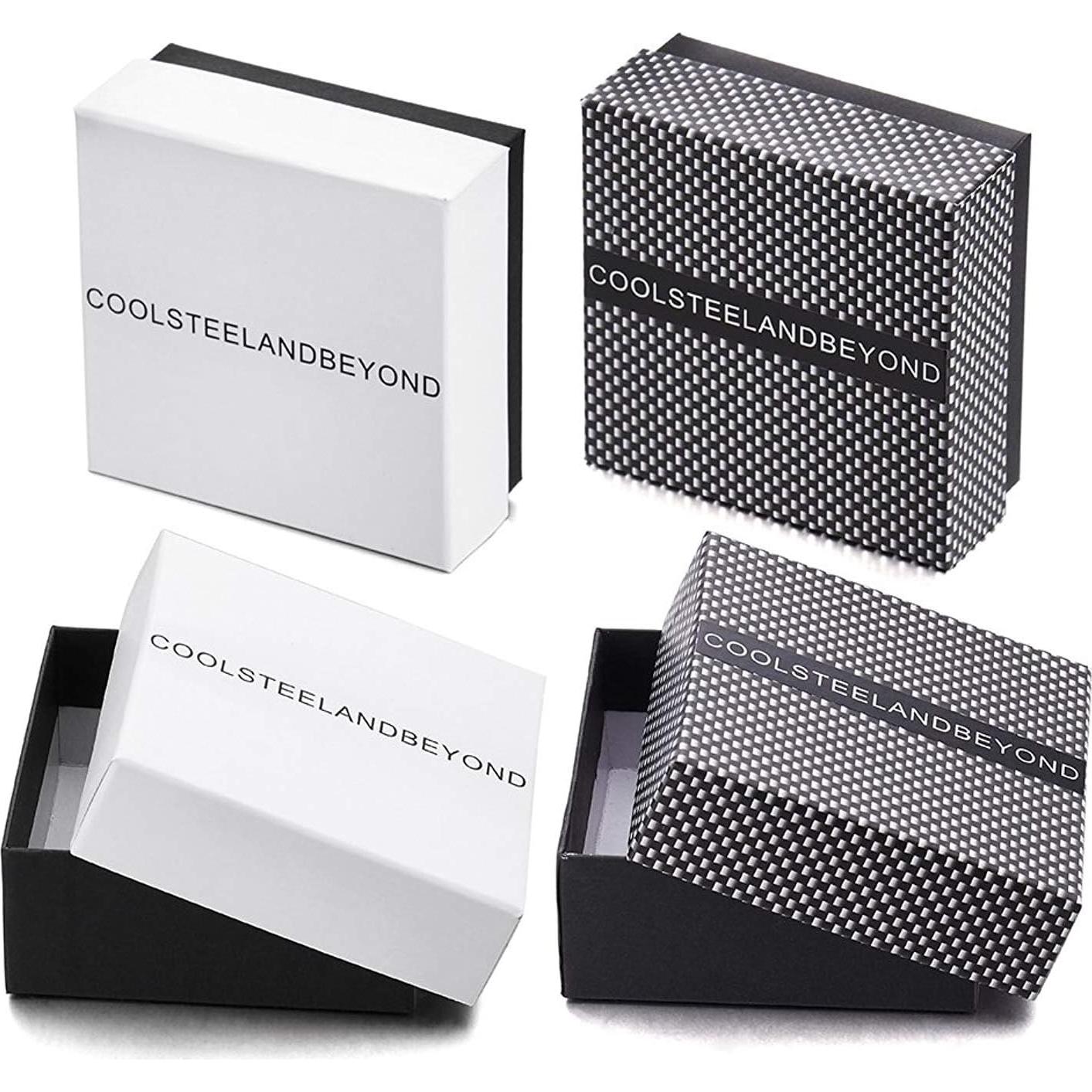 Pulsera de Tobillo Ajustable COOLSTEELANDBEYOND con Corazones