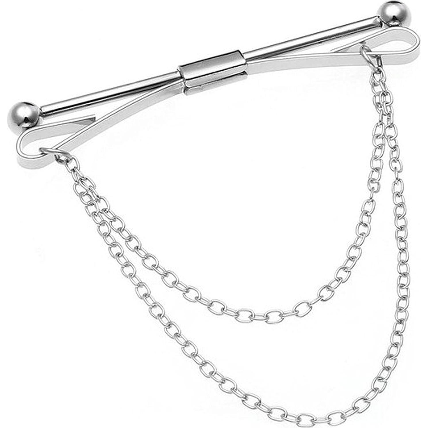 Juego de Alfileres de Corbata para Hombres JV LZ08 - 2 Piezas