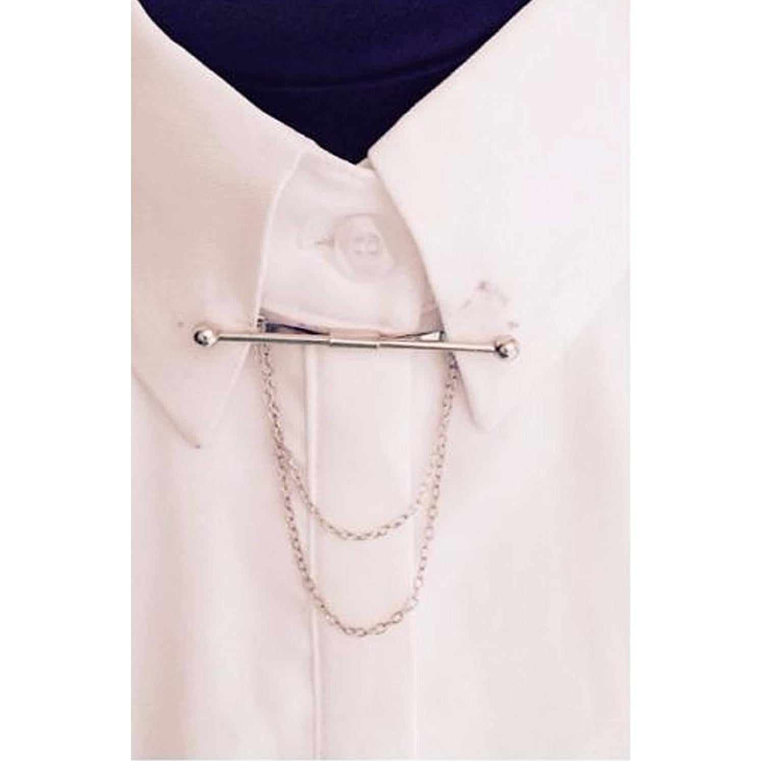 Juego de Alfileres de Corbata para Hombres JV LZ08 - 2 Piezas