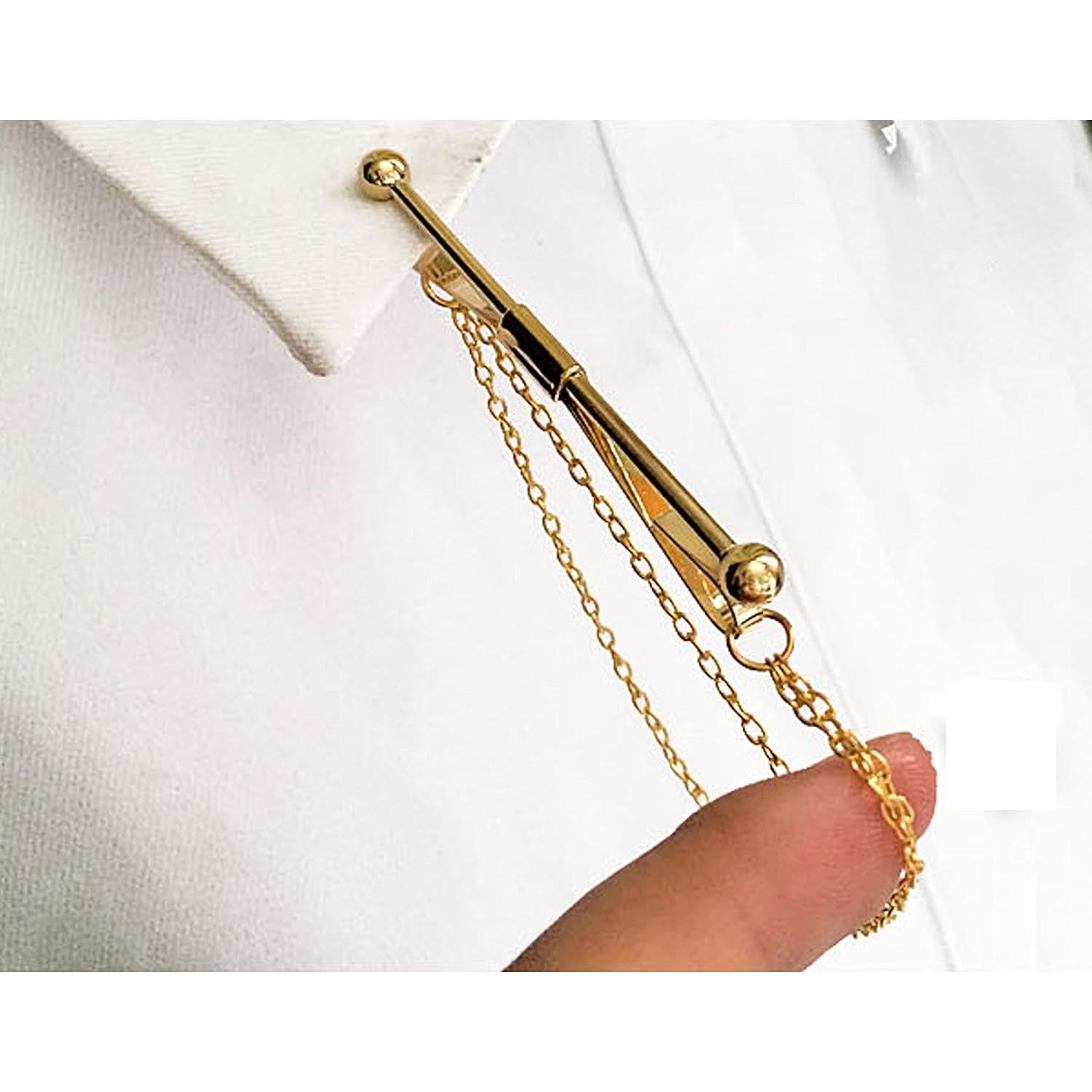 Juego de Alfileres de Corbata para Hombres JV LZ08 - 2 Piezas