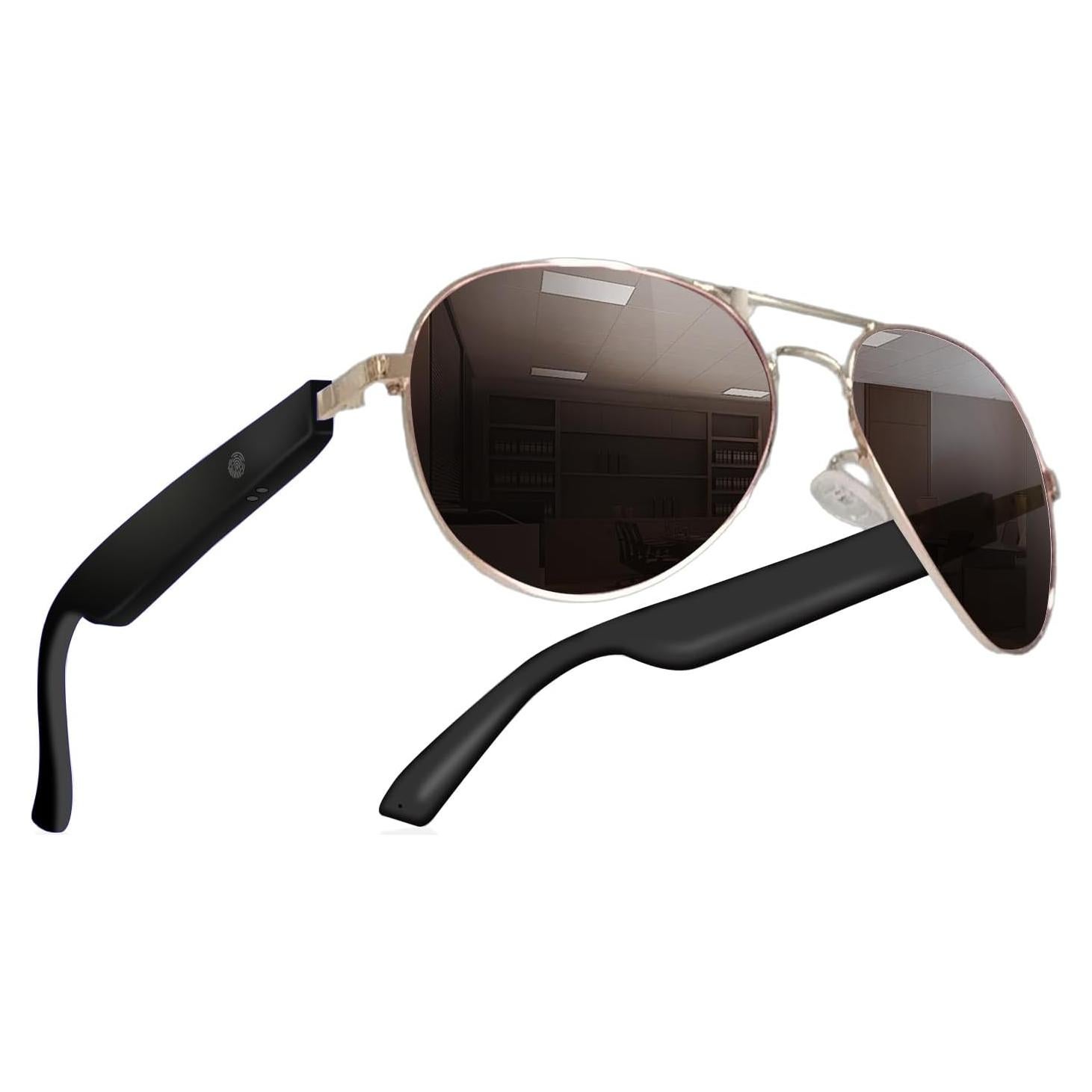 Gafas Inteligentes Bluetooth MZ01 con Audio y Control Táctil