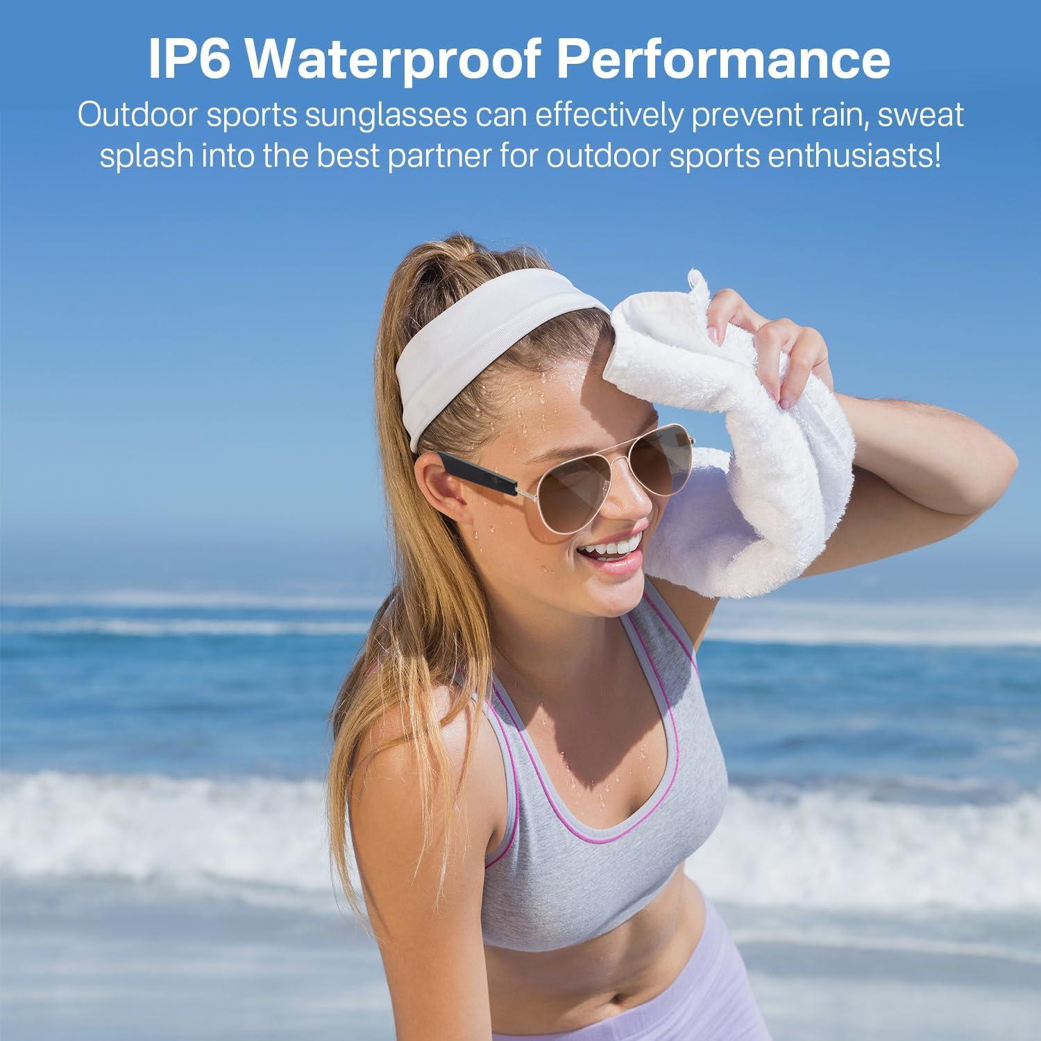 Gafas Inteligentes Bluetooth MZ01 con Audio y Control Táctil