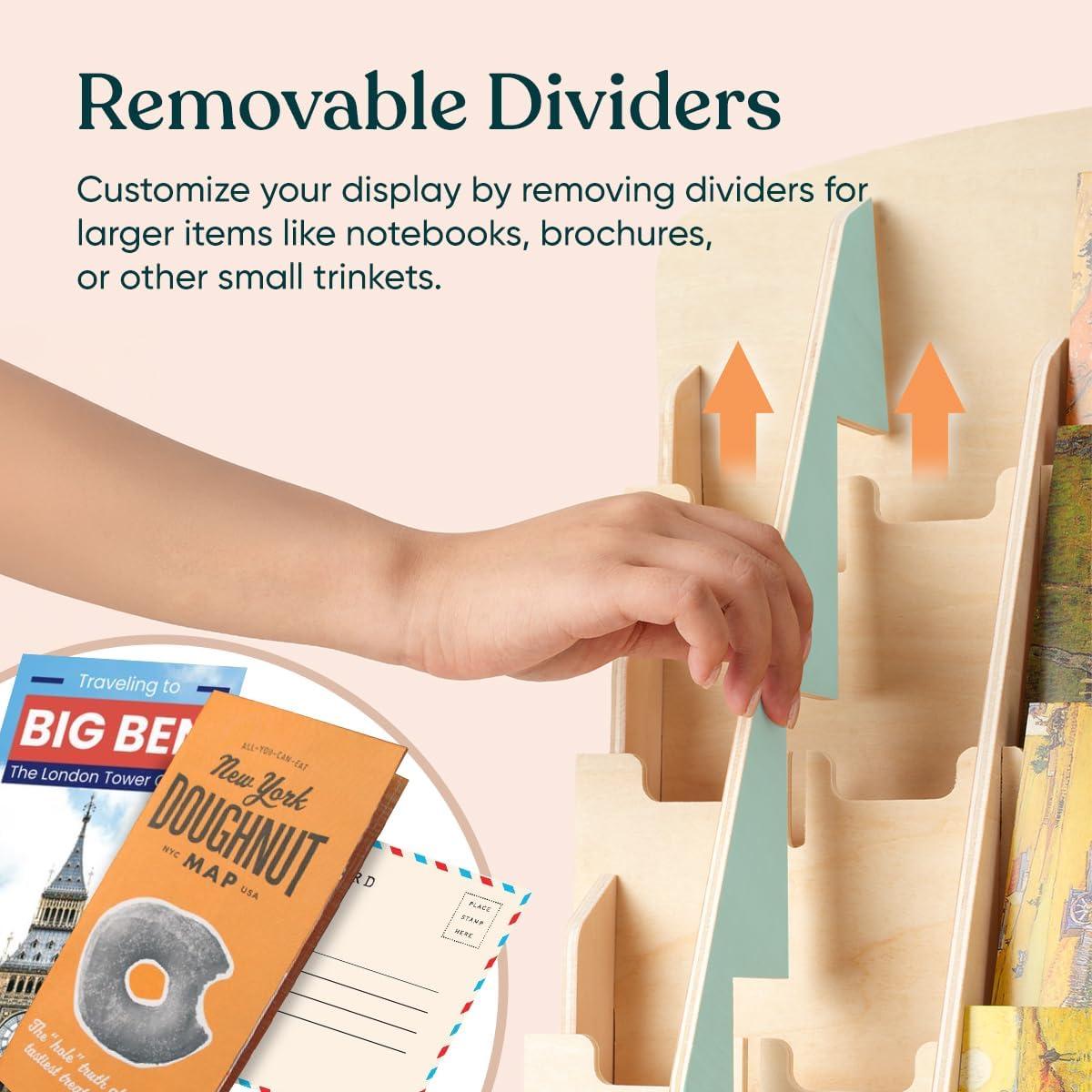 Soporte de Exhibición de Marcadores YOPPIX 20 Bolsillos 43.4cm