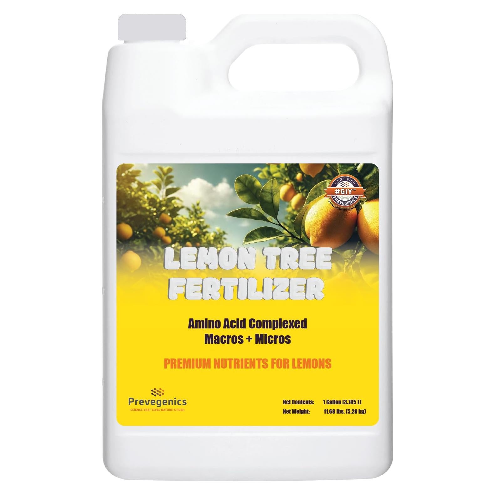Fertilizante Líquido para Árboles de Limón Prevegenics 3.78L