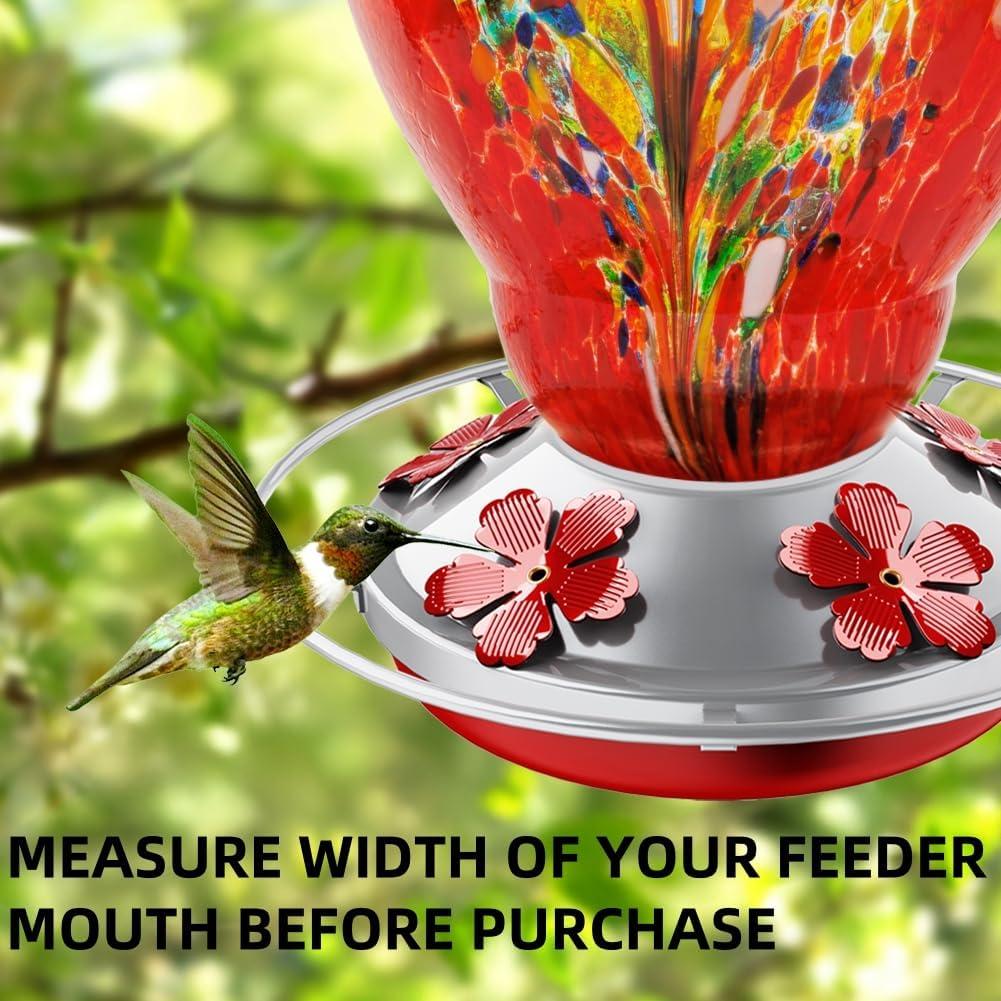 Base Inferior para Alimentador de Colibrí WOSIBO con Tapa de Metal