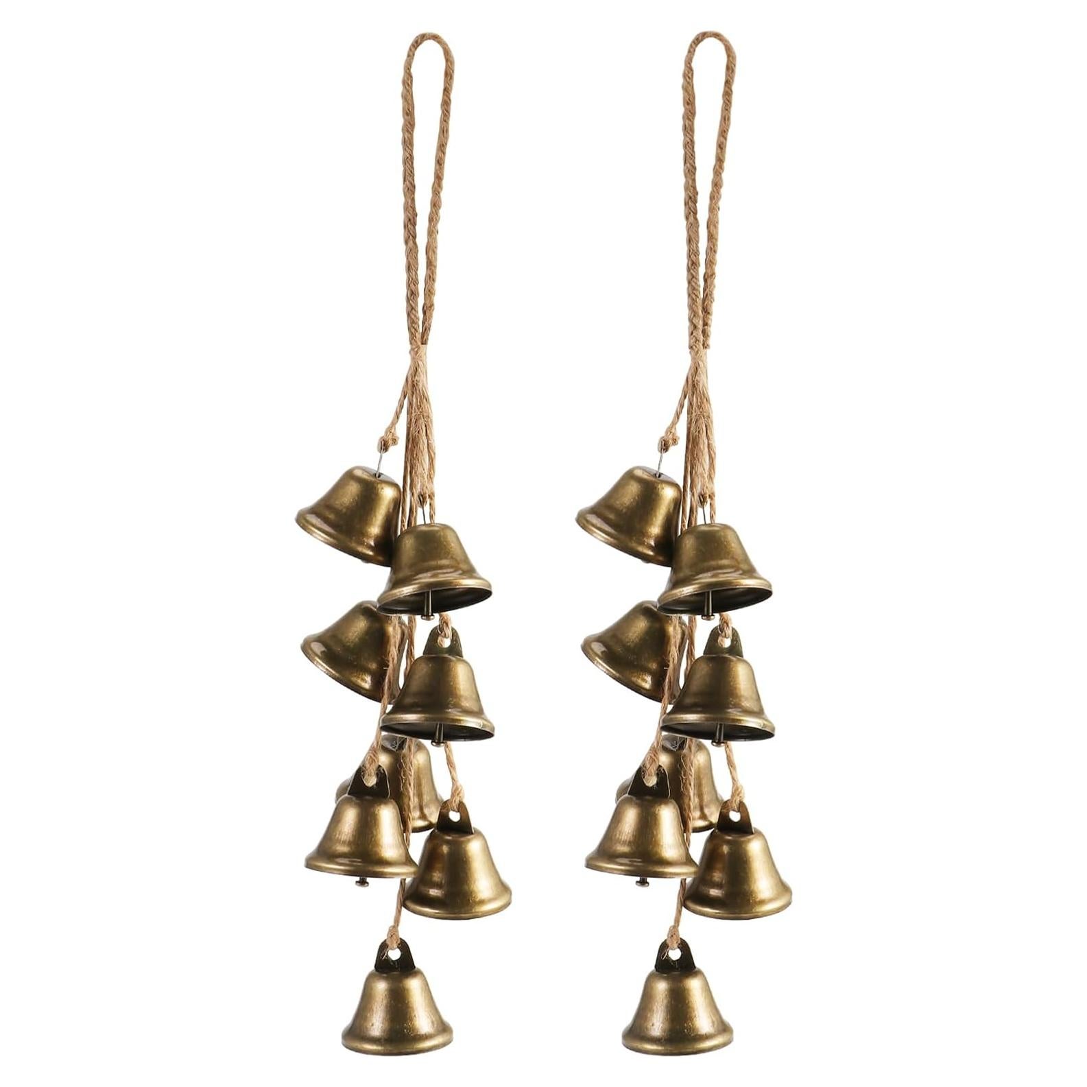 Juego de 2 Campanas de Bruja Ausicfen para Manija de Puerta