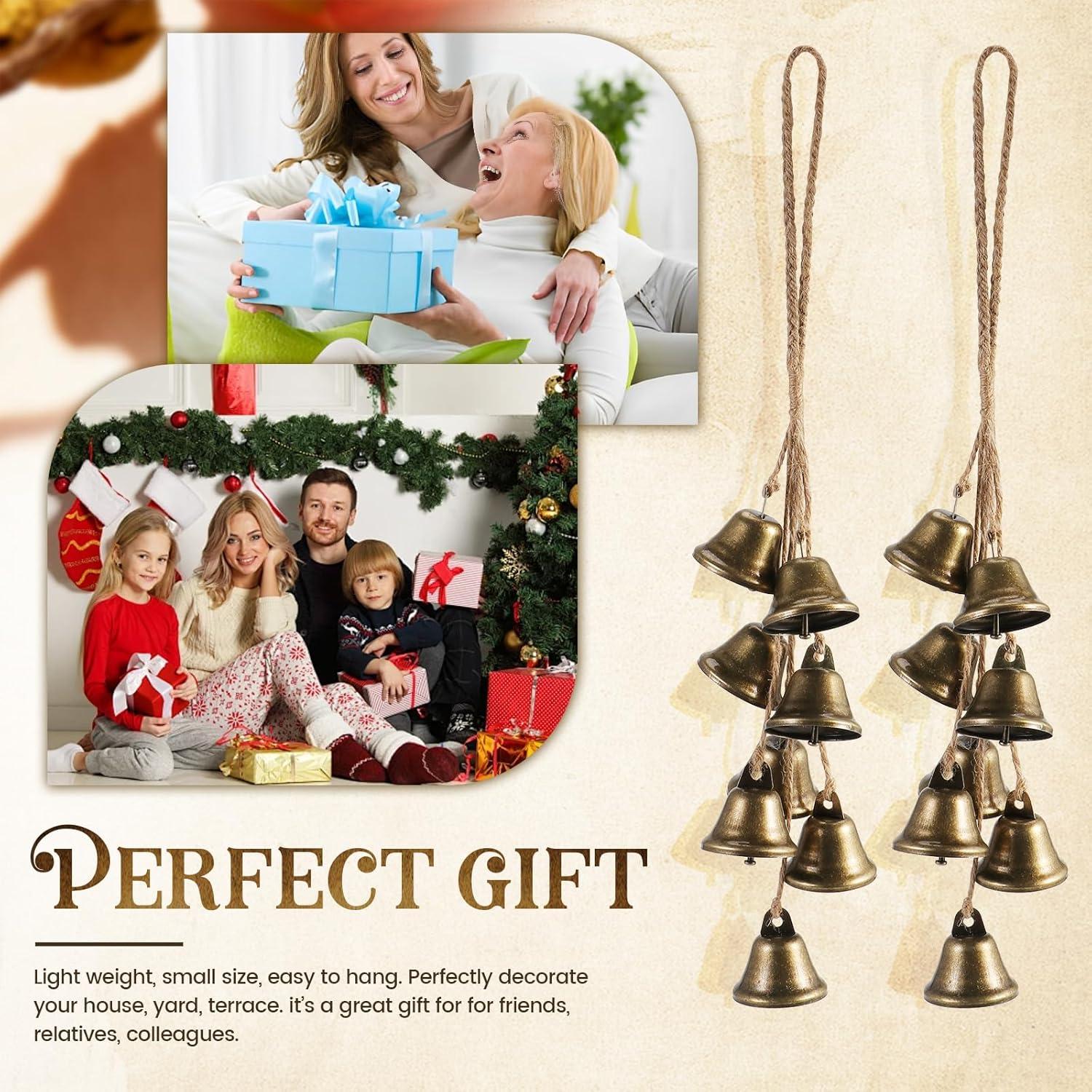 Juego de 2 Campanas de Bruja Ausicfen para Manija de Puerta