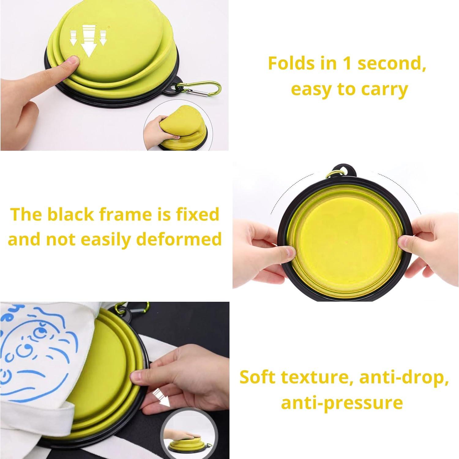 Arnés y Correa Ajustable para Tortuga PurrrfectionPet con Tazón Plegable