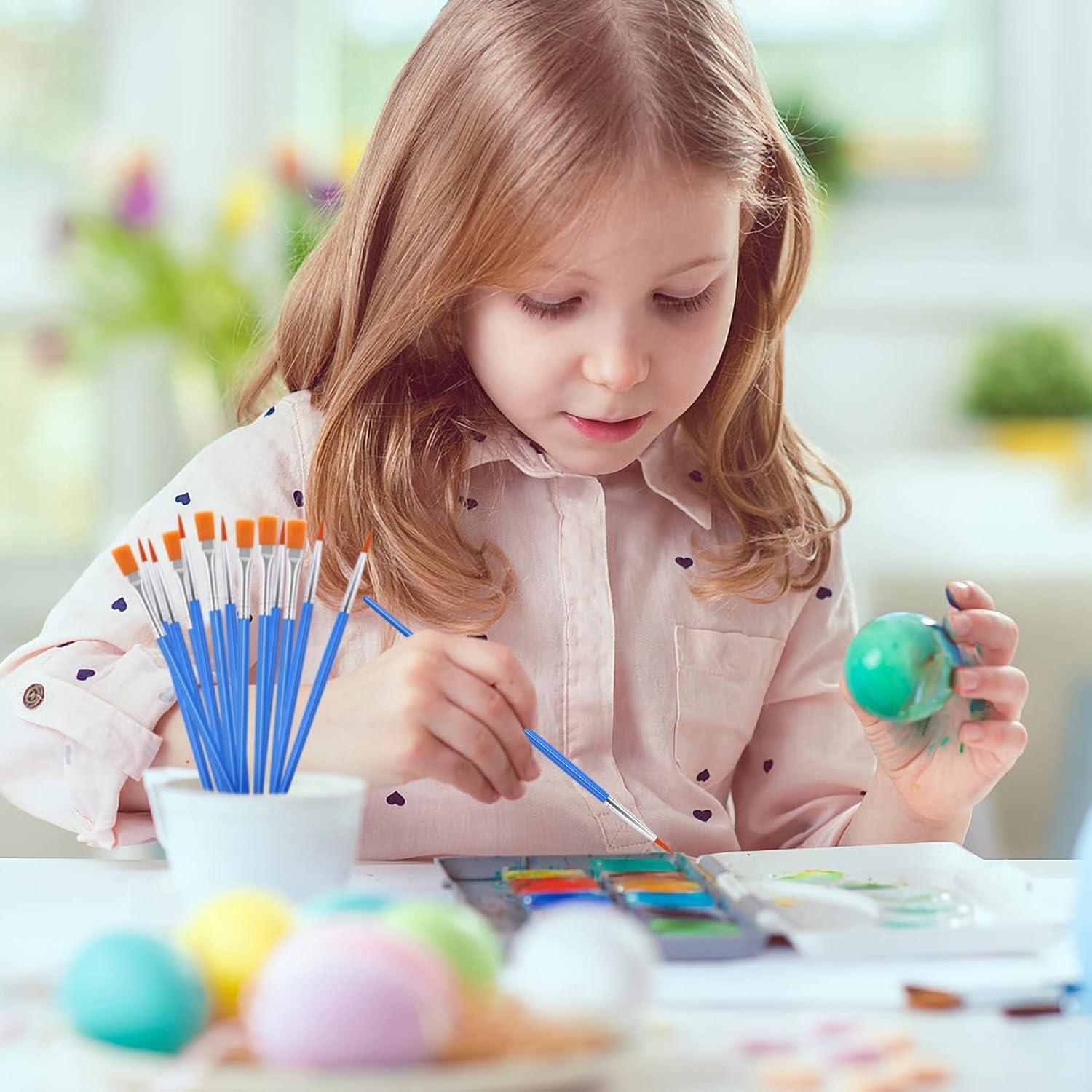 Pinceles de Pintura UPINS 30 Pcs para Detalle Nylon