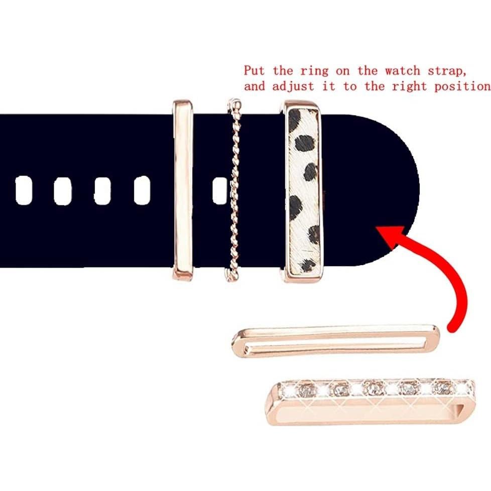 Anillos Decorativos para Correa de Reloj Apple Watch 20mm