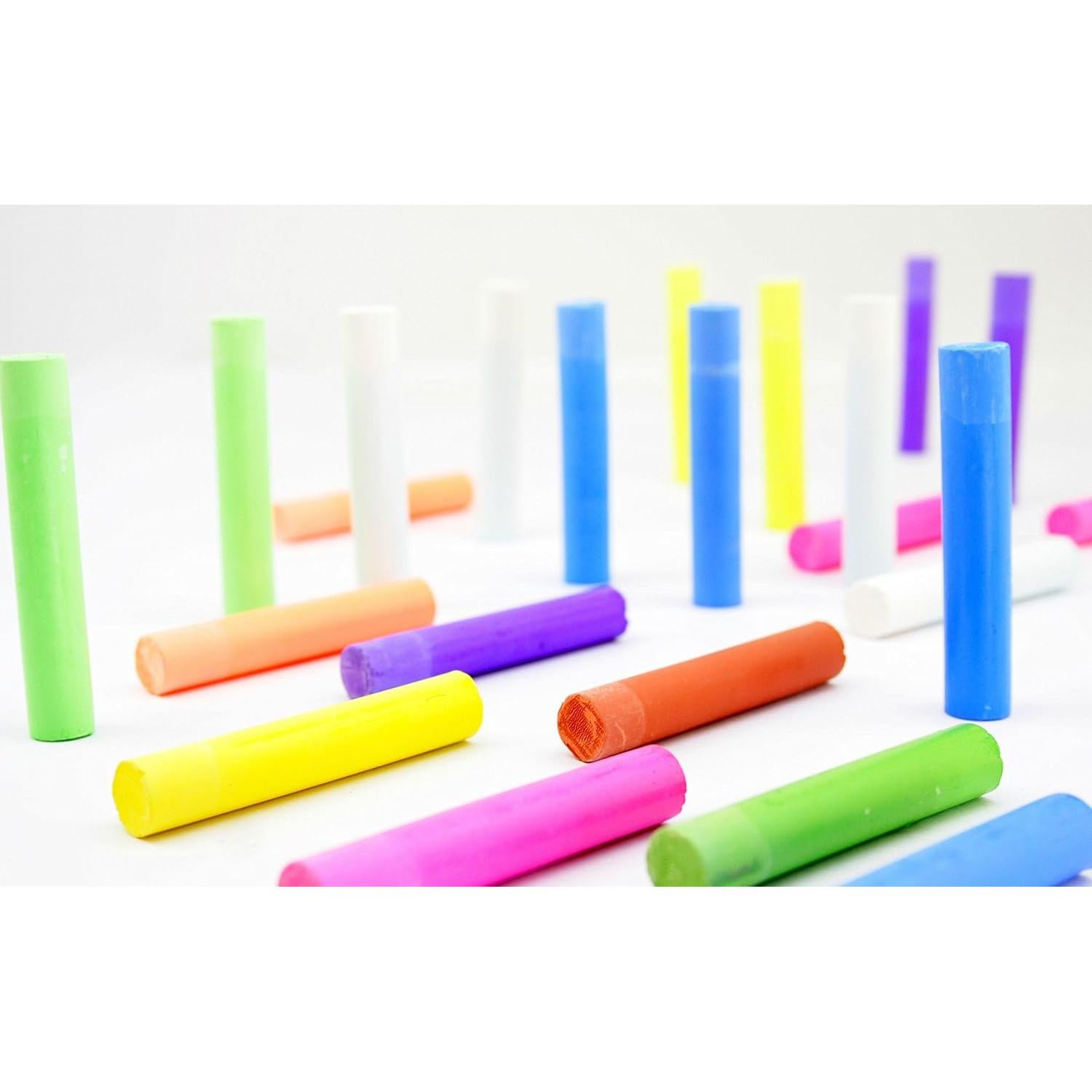 Tiza Sin Polvo Ecológica 72pcs Roja Nihon Rikagaku