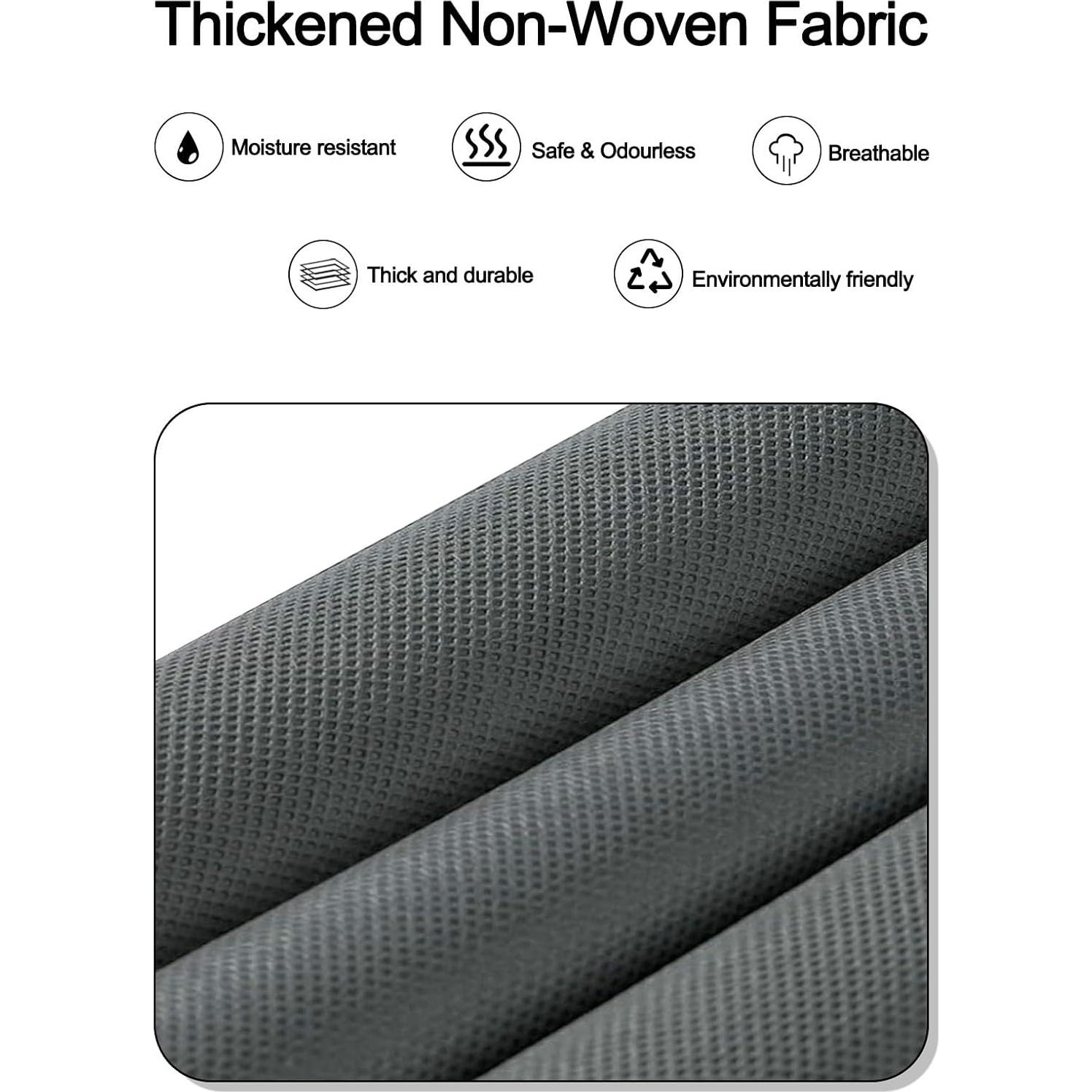 Organizador de Puerta TAHAVICE 5 Bolsillos Grandes Gris Oscuro