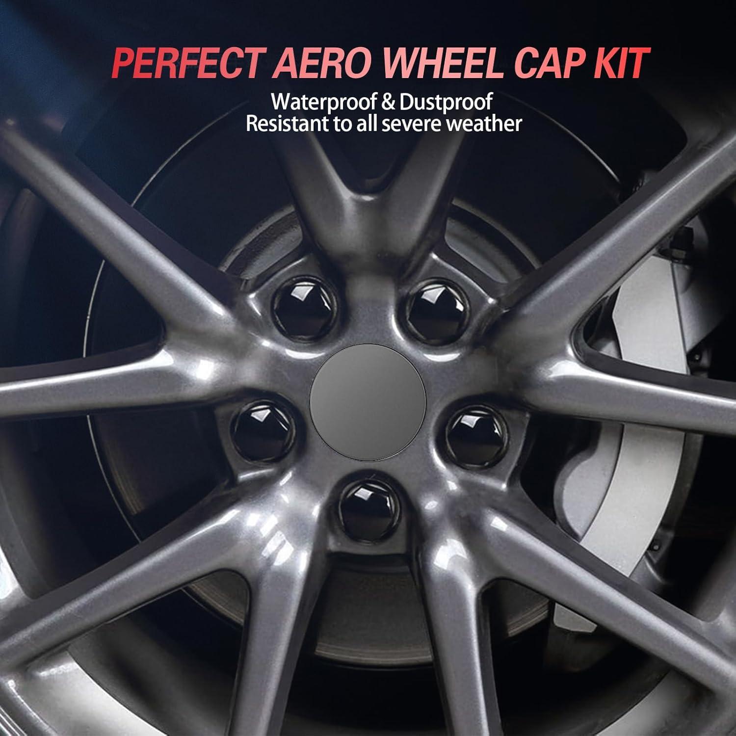 Tapas de Centro de Rueda H3JANG para Tesla Model 3 Y 19" 20"