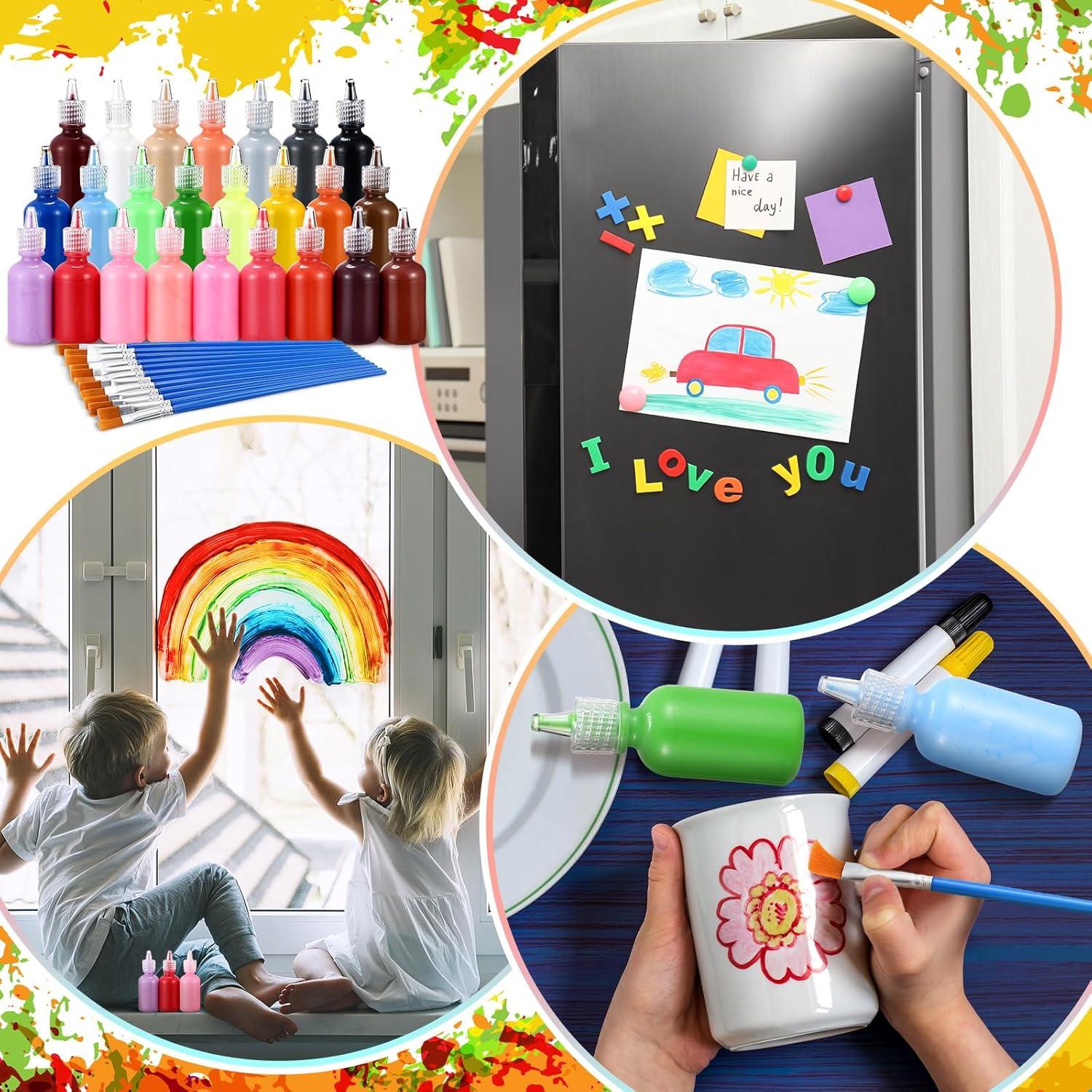 Kit de Pintura para Atrapasueños Motipuns 24 Colores 30 ml