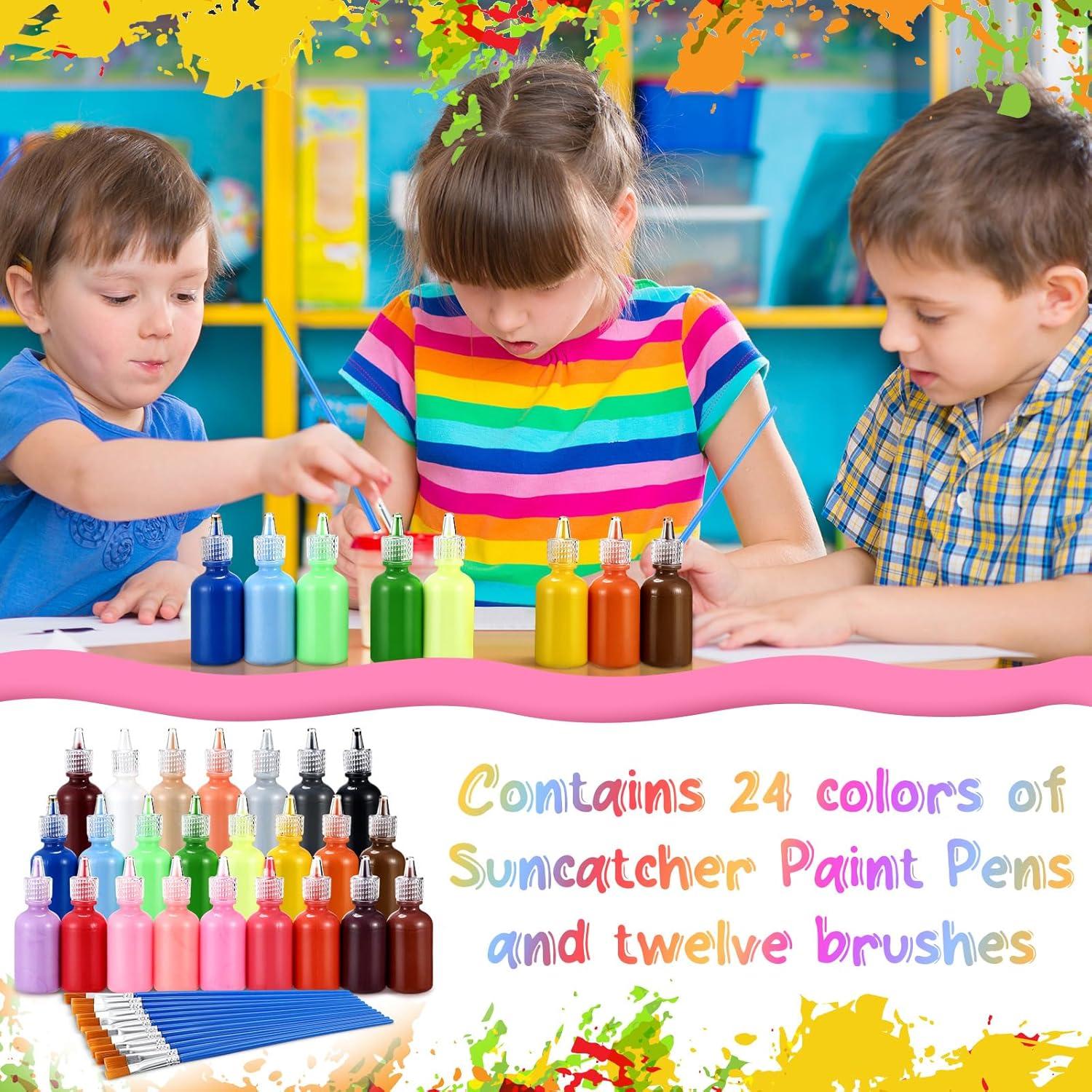 Kit de Pintura para Atrapasueños Motipuns 24 Colores 30 ml