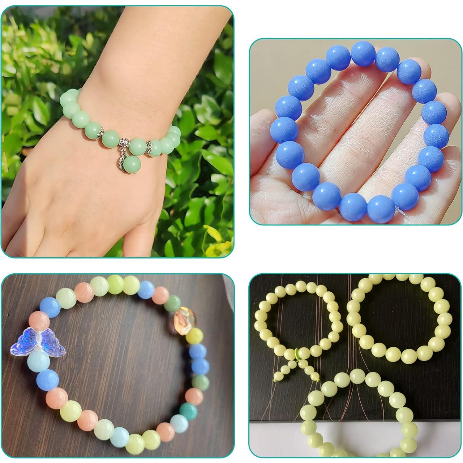 Fishdown 180 Piezas Piedras Luminosa para Joyería 6mm 8mm