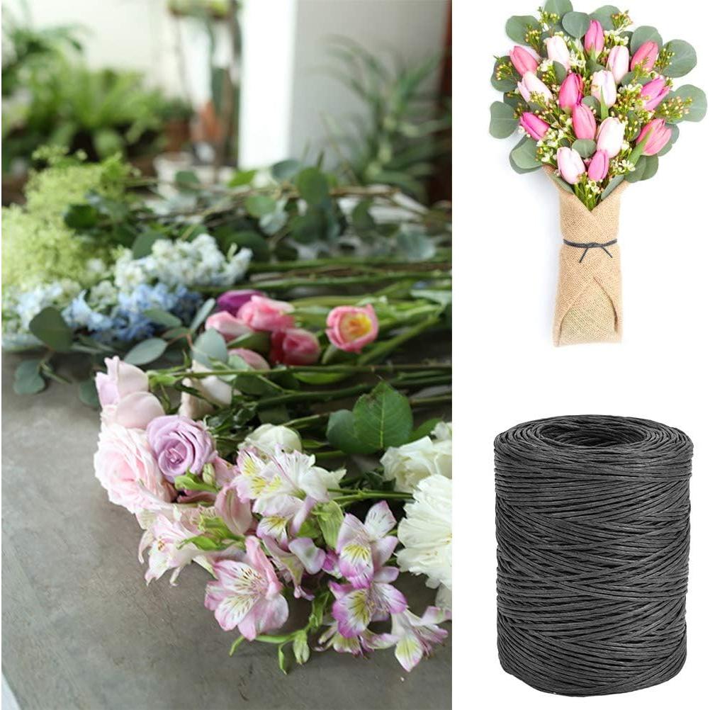 Alambre Floral TIMESETL 200m Negro Impermeable Calibre 26