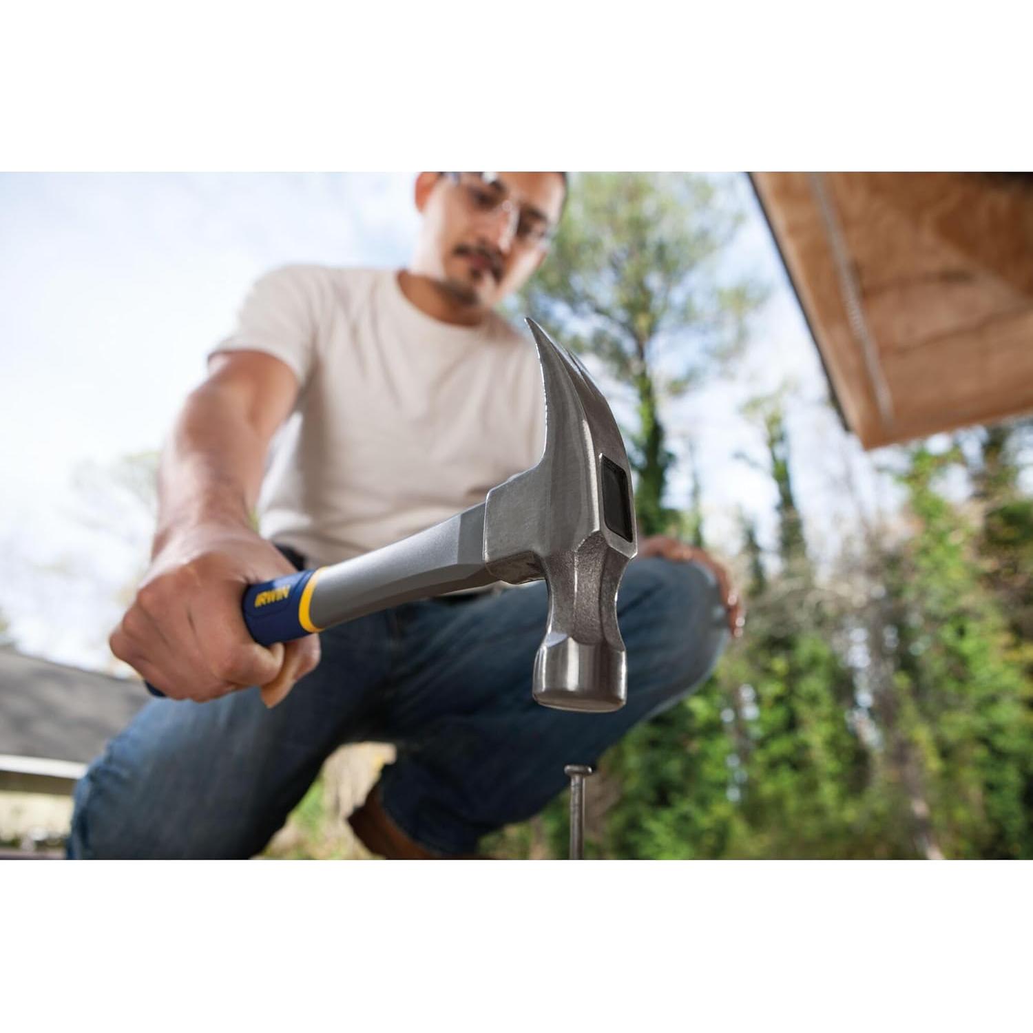 Martillo de Garra IRWIN 16 oz Fibra de Vidrio Pro-Touch