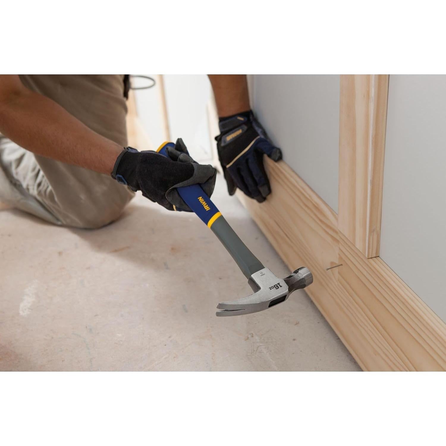 Martillo de Garra IRWIN 16 oz Fibra de Vidrio Pro-Touch