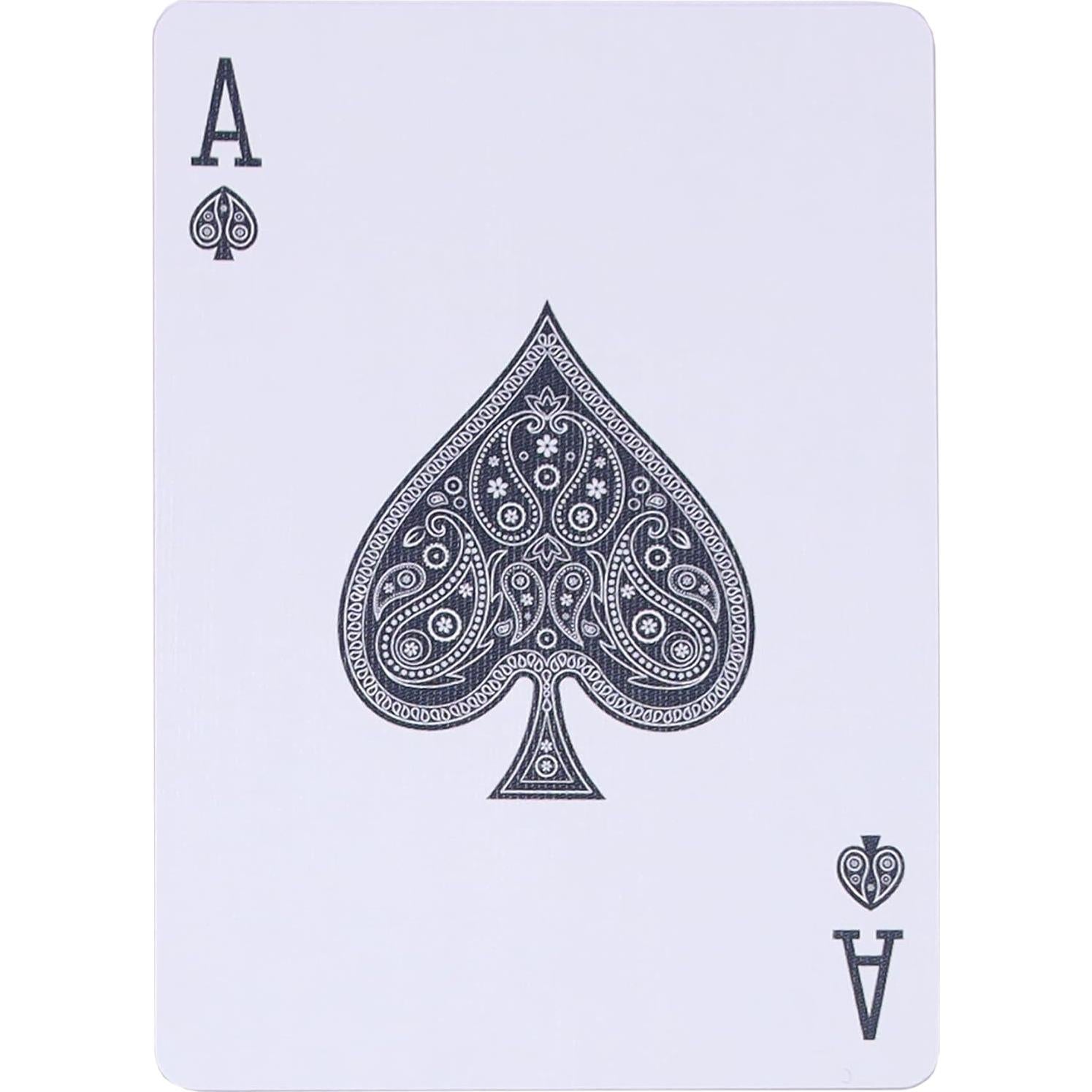 Banda de cartas de juego Bicycle Carmesí Vintage 52 cartas