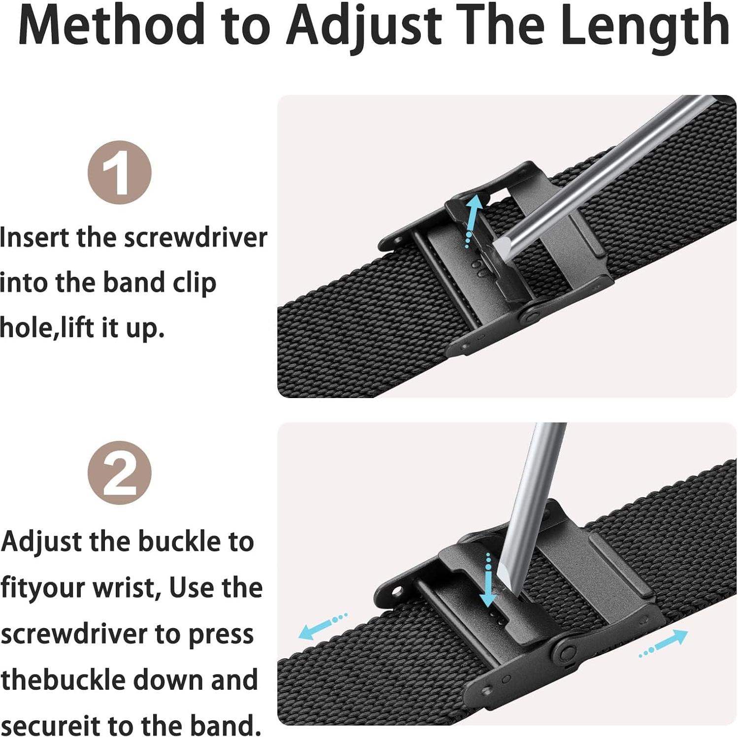 Correa de Metal Harikiri 22mm para Reloj Fitpolo IDW13/IDW16/IDW19