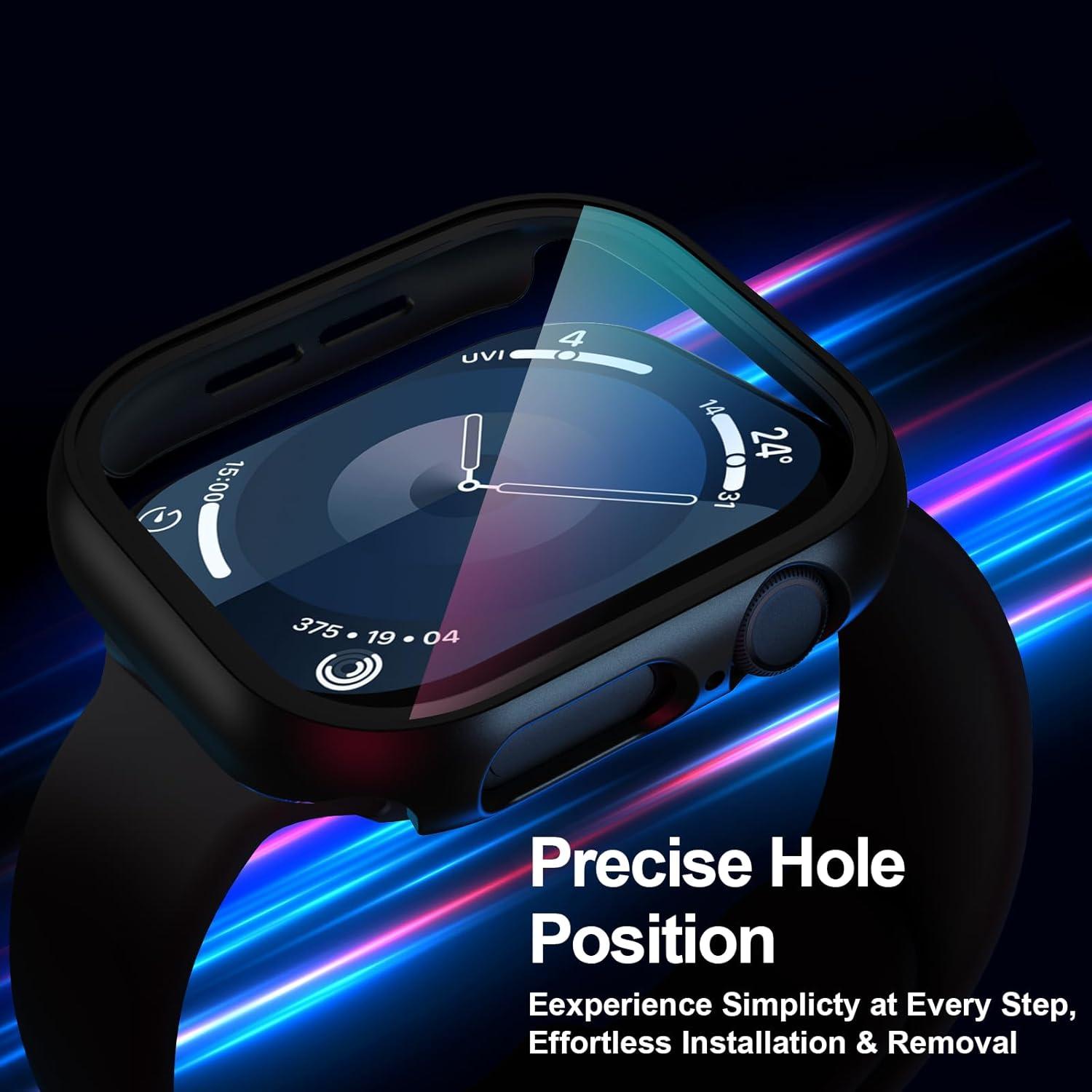 Protector de Pantalla Vidrio Templado Nxtudy para Apple Watch 40mm