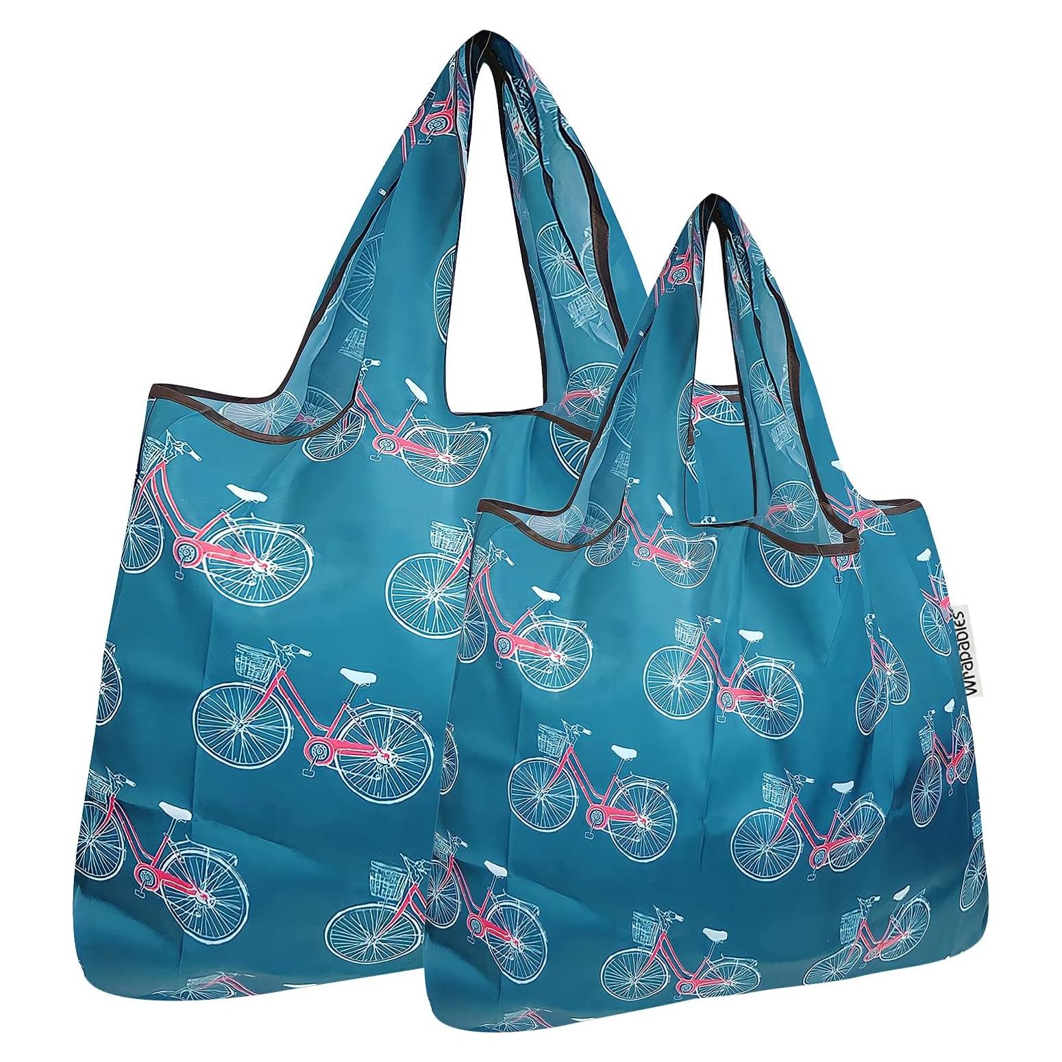 Conjunto de 2 Bolsas Reutilizables Allydrew Nylon Plegables