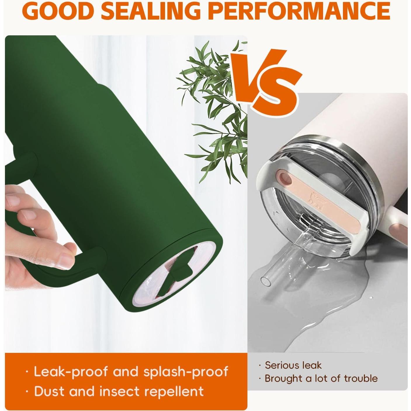 Tapa de Reemplazo con Popote TIZHJOZI para Stanley 30 oz - 2 Piezas