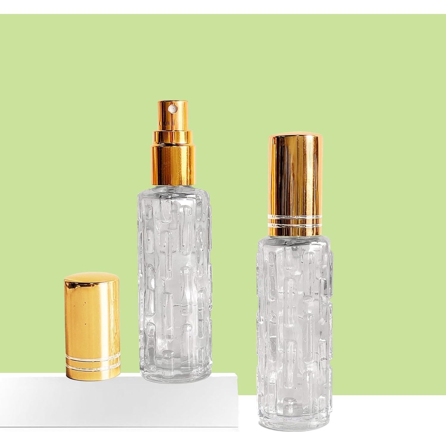 8 Botellas de Spray de Perfume AGENIZ 15ml Vidrio Recargables