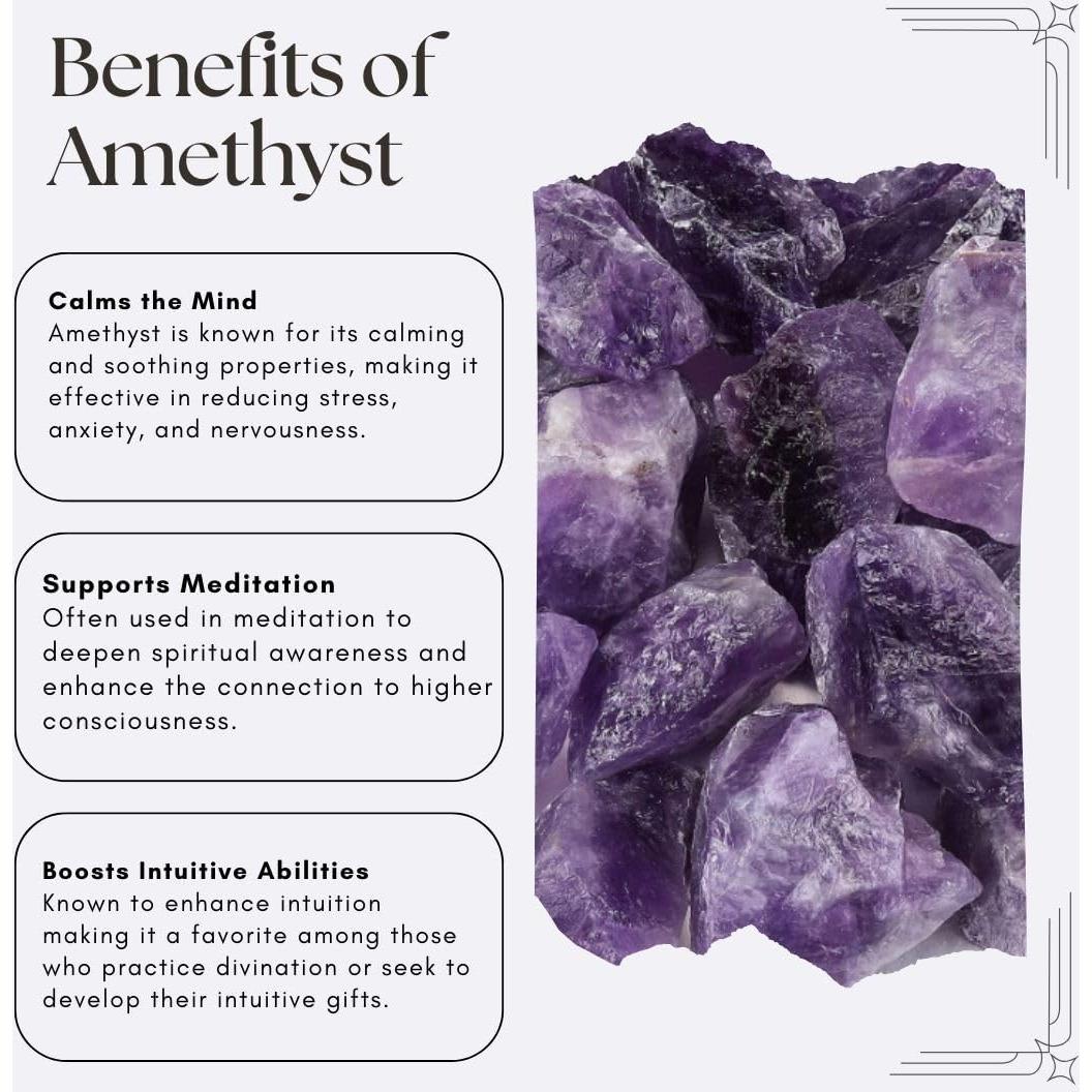 Botella de Agua de Cristal SAOI 500ml con Amatista - Vidrio y Acero Inoxidable