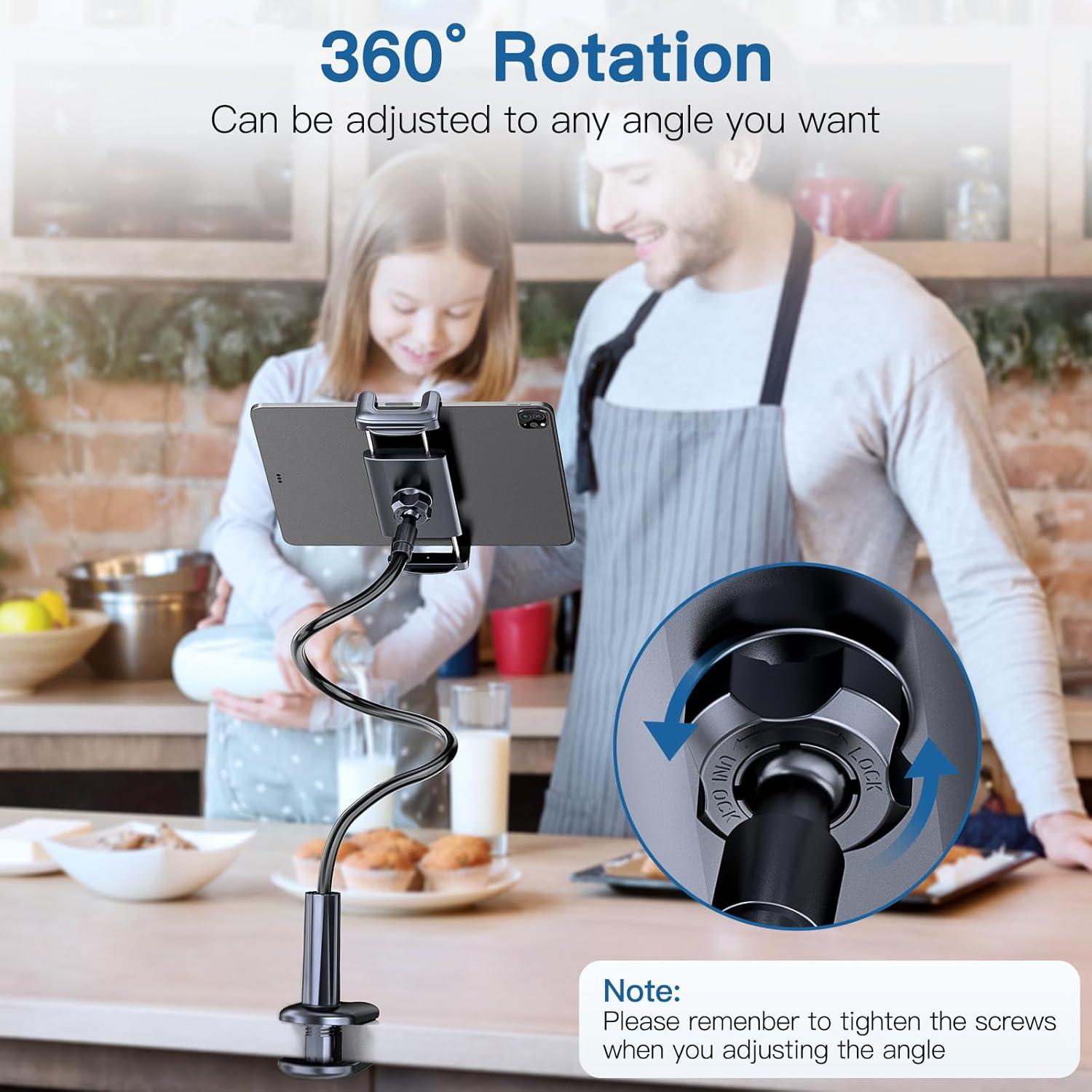 Soporte para Tableta Uniwt X053 Flexible 30 cm Compatible iPad