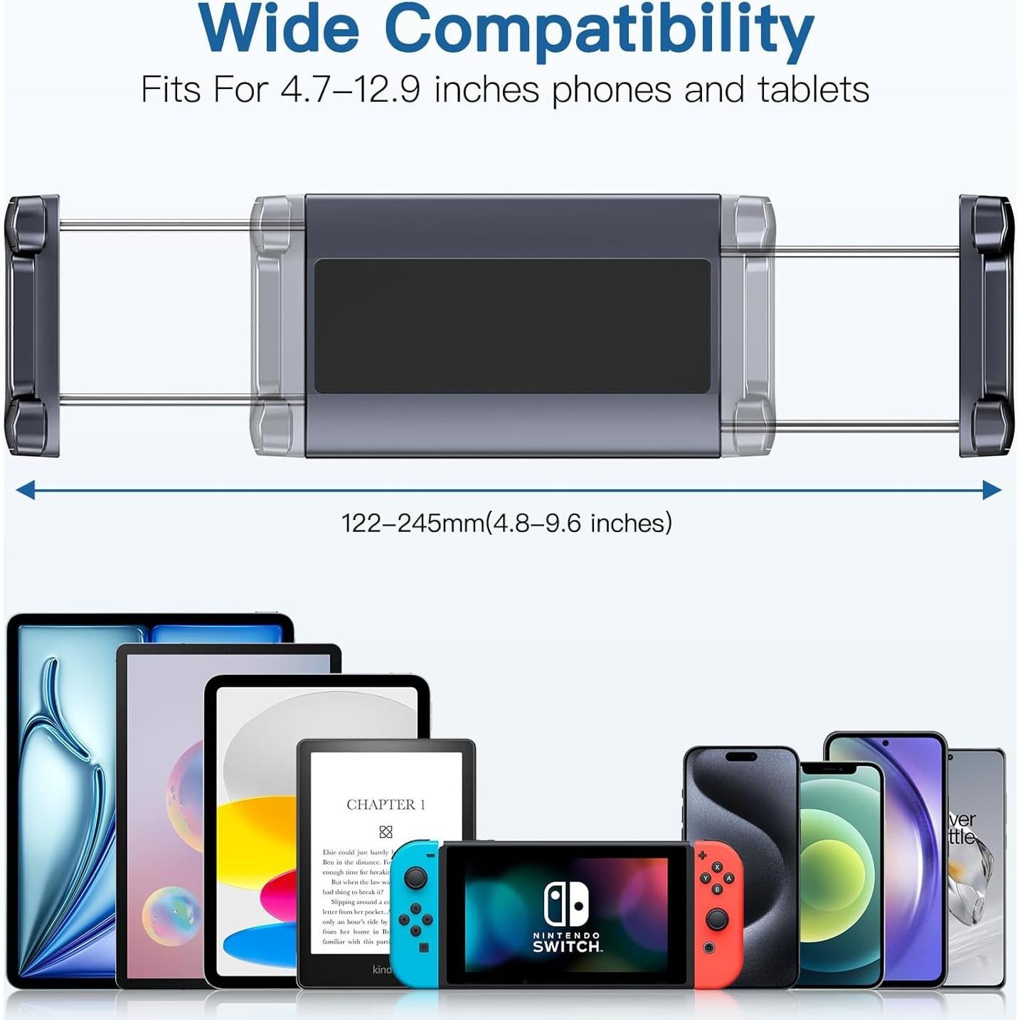 Soporte para Tableta Uniwt X053 Flexible 30 cm Compatible iPad