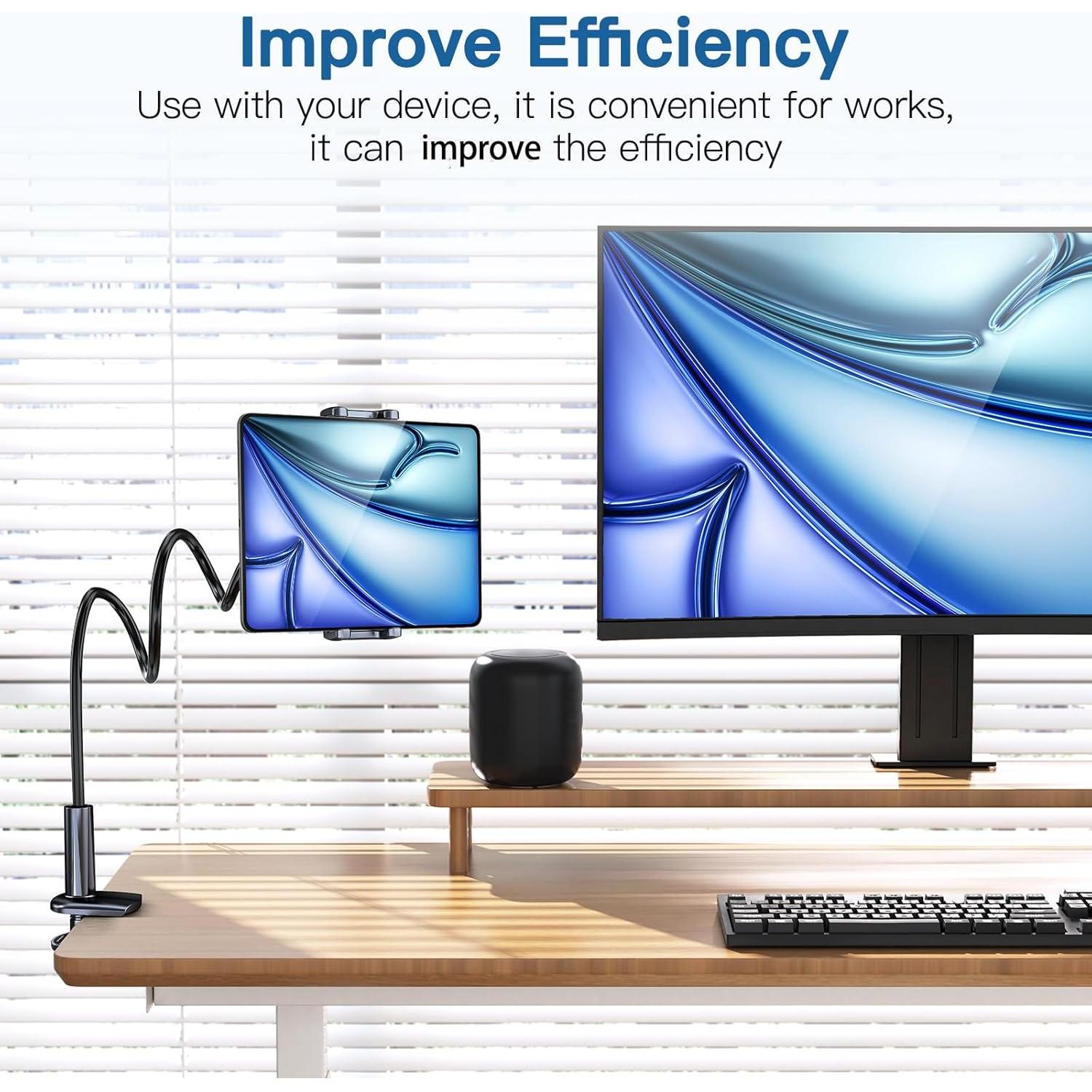 Soporte para Tableta Uniwt X053 Flexible 30 cm Compatible iPad