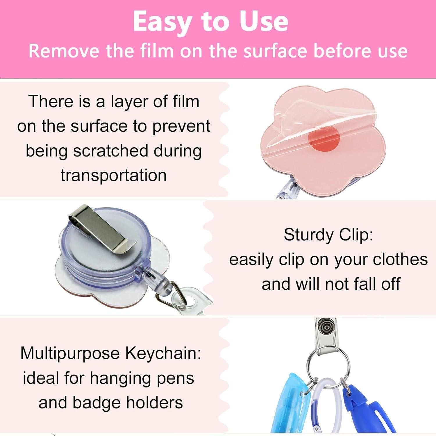 Juego de Accesorios para Enfermera Uaimvie - 2 Bolígrafos, Clips y Marcadores