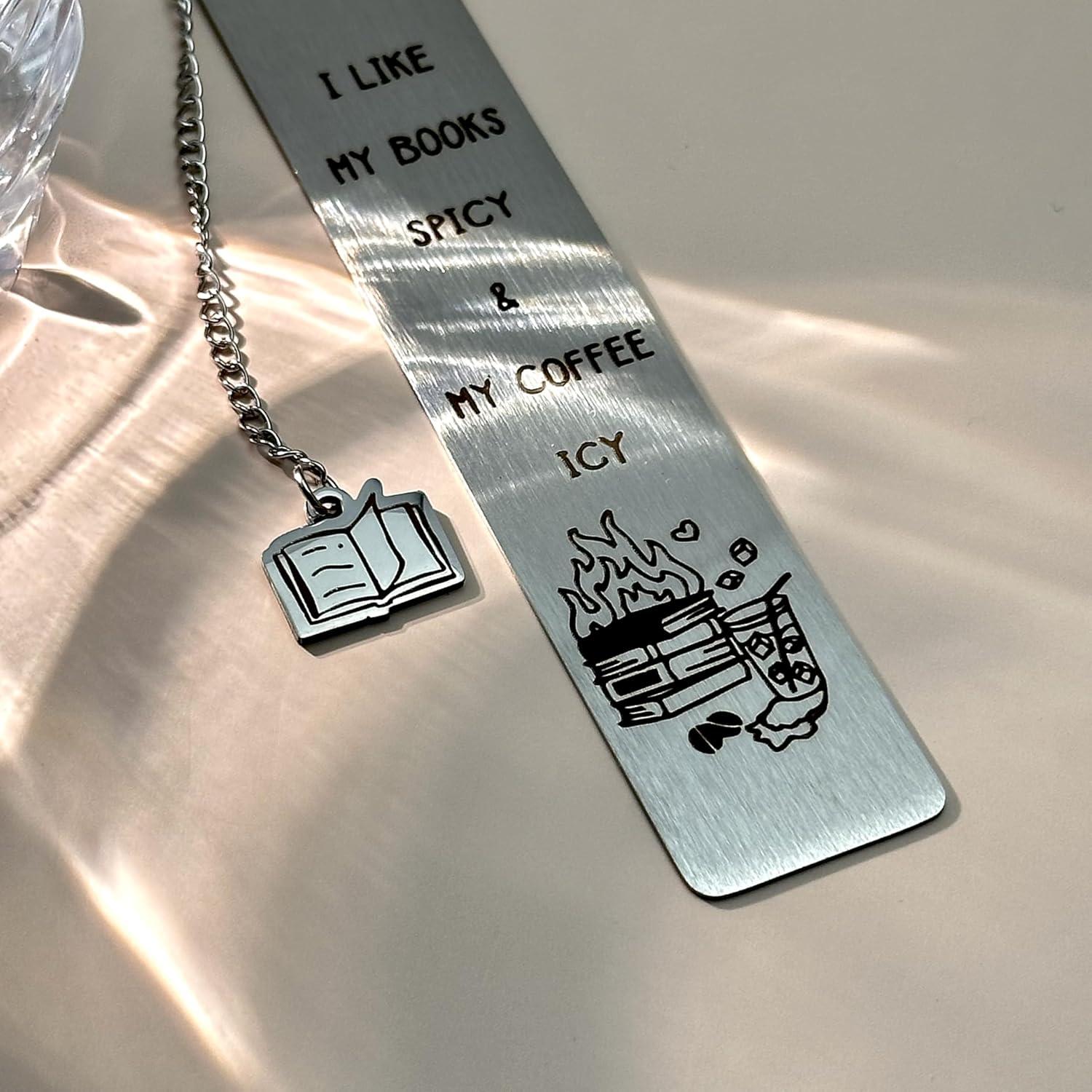 Marcadores de Acero Inoxidable LovizoL para Amantes de Libros