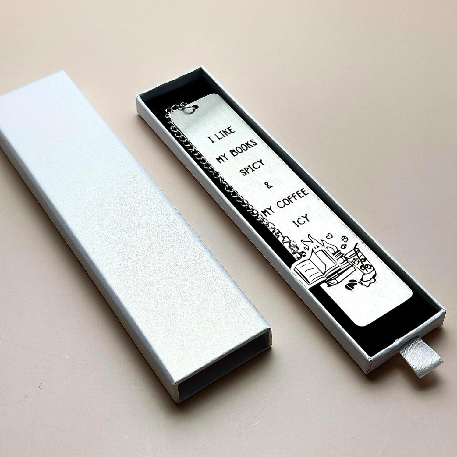 Marcadores de Acero Inoxidable LovizoL para Amantes de Libros