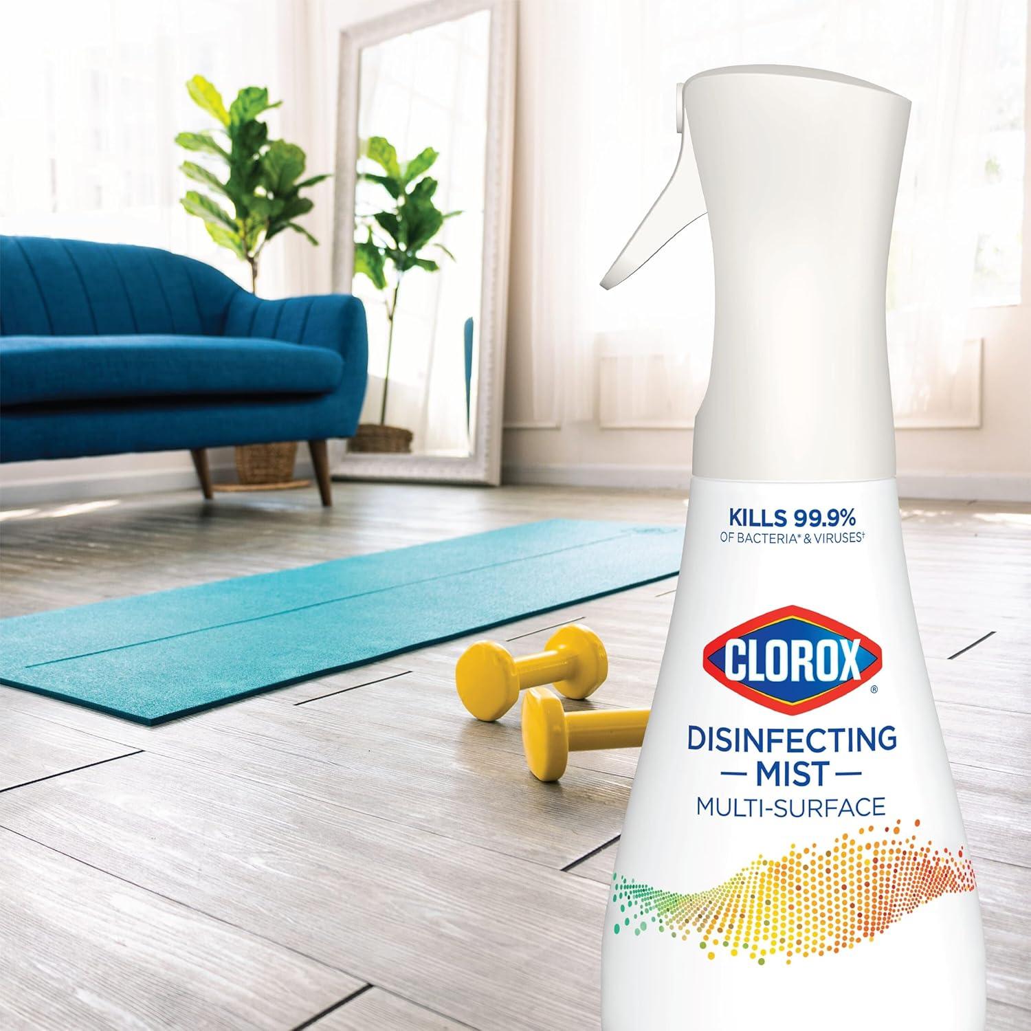 Clorox Mist Desinfectante Recarga 3x473ml Flor Naranja Limón