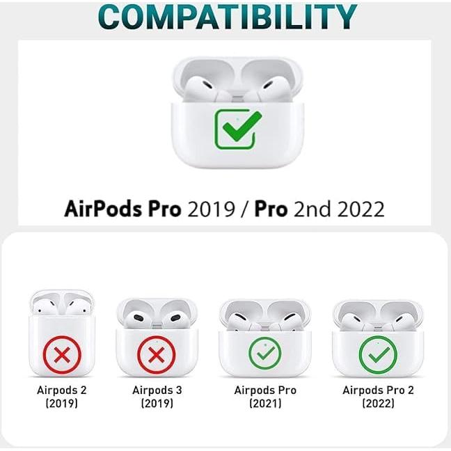 Funda Protectora de Silicona para AirPods Pro 2 Davoriya