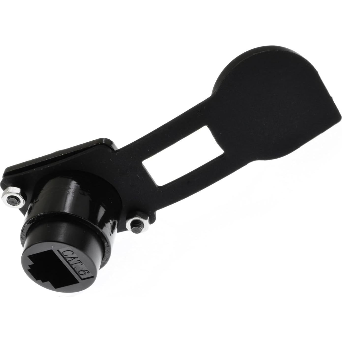 Adaptador de Montaje en Panel RJ45 Hembrado 8P8C CAT6A - YiKaiEn