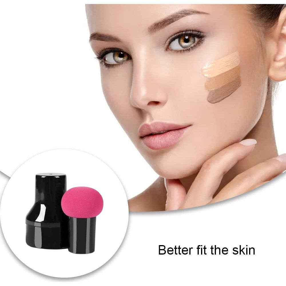 Esponjas de Maquillaje con Mango Qiuxing - 2 Pcs Hongo A