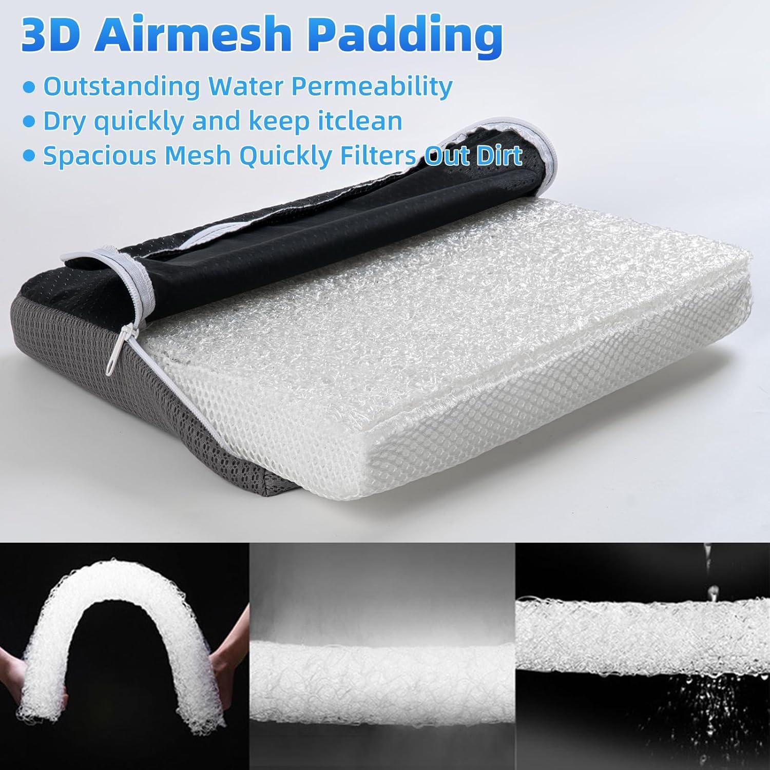 Cojín para Asiento de Ducha Fasjloctavty 40x30 cm Antideslizante