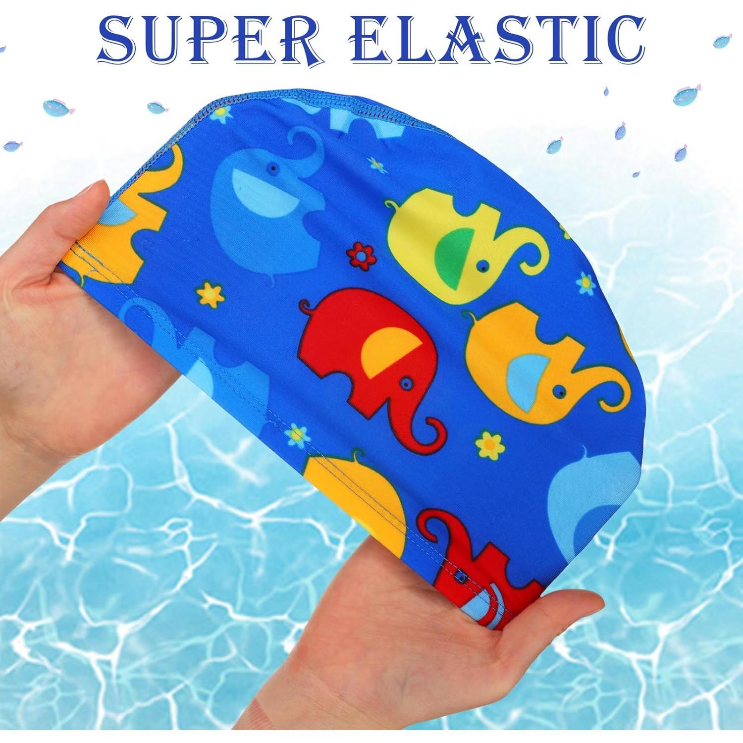 Gorras de Natación Geyoga para Niños 3 Piezas Poliester