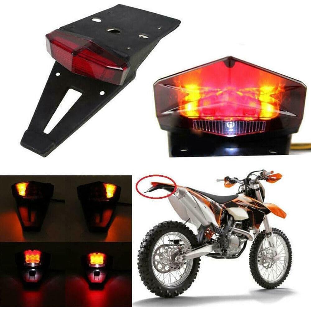 Luz de freno trasera LED HARIFOGER para motos personalizadas