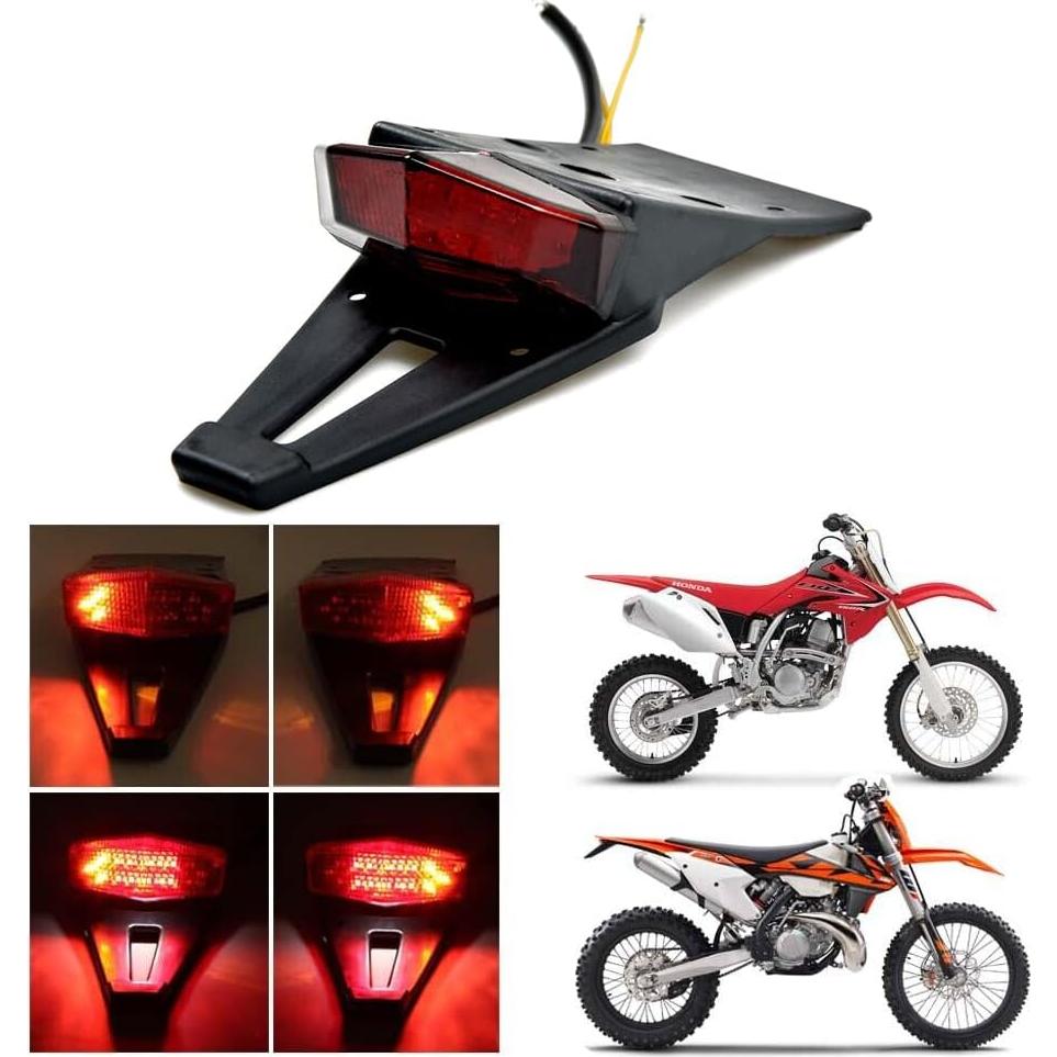 Luz de freno trasera LED HARIFOGER para motos personalizadas