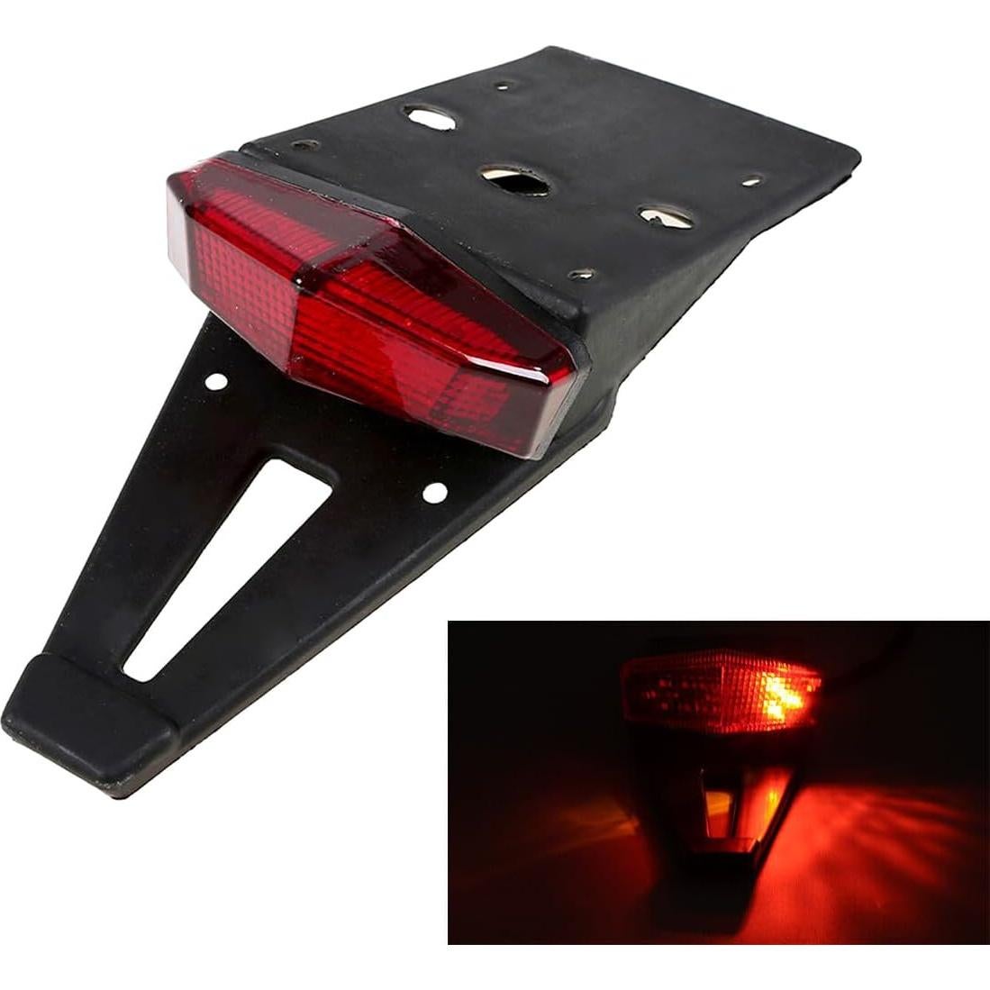 Luz de freno trasera LED HARIFOGER para motos personalizadas